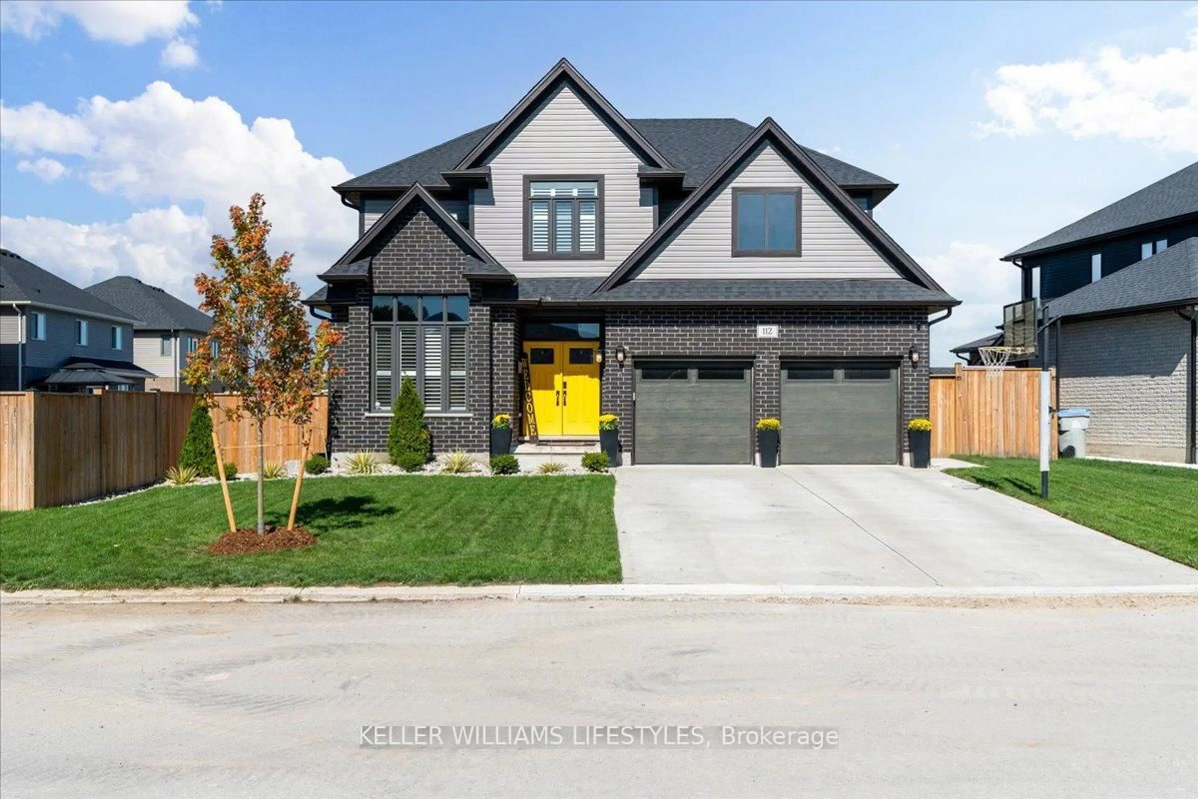 Home with brick exterior material, street for 112 Jefferson St, Lucan Biddulph Ontario N0M 2J0