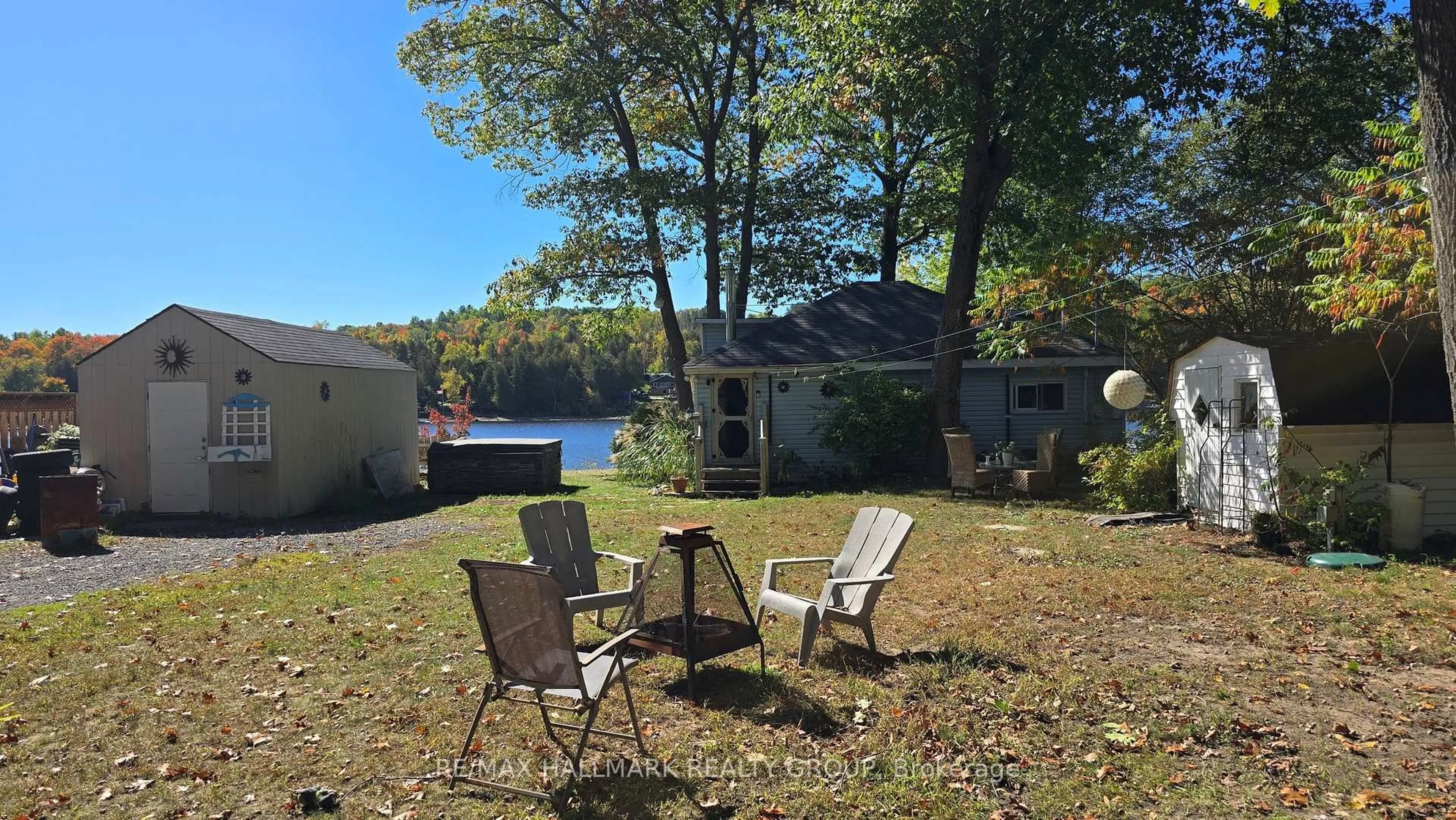 Patio, water/lake/river/ocean view for 1048 Bayview Dr, Ottawa Ontario K0A 3M0