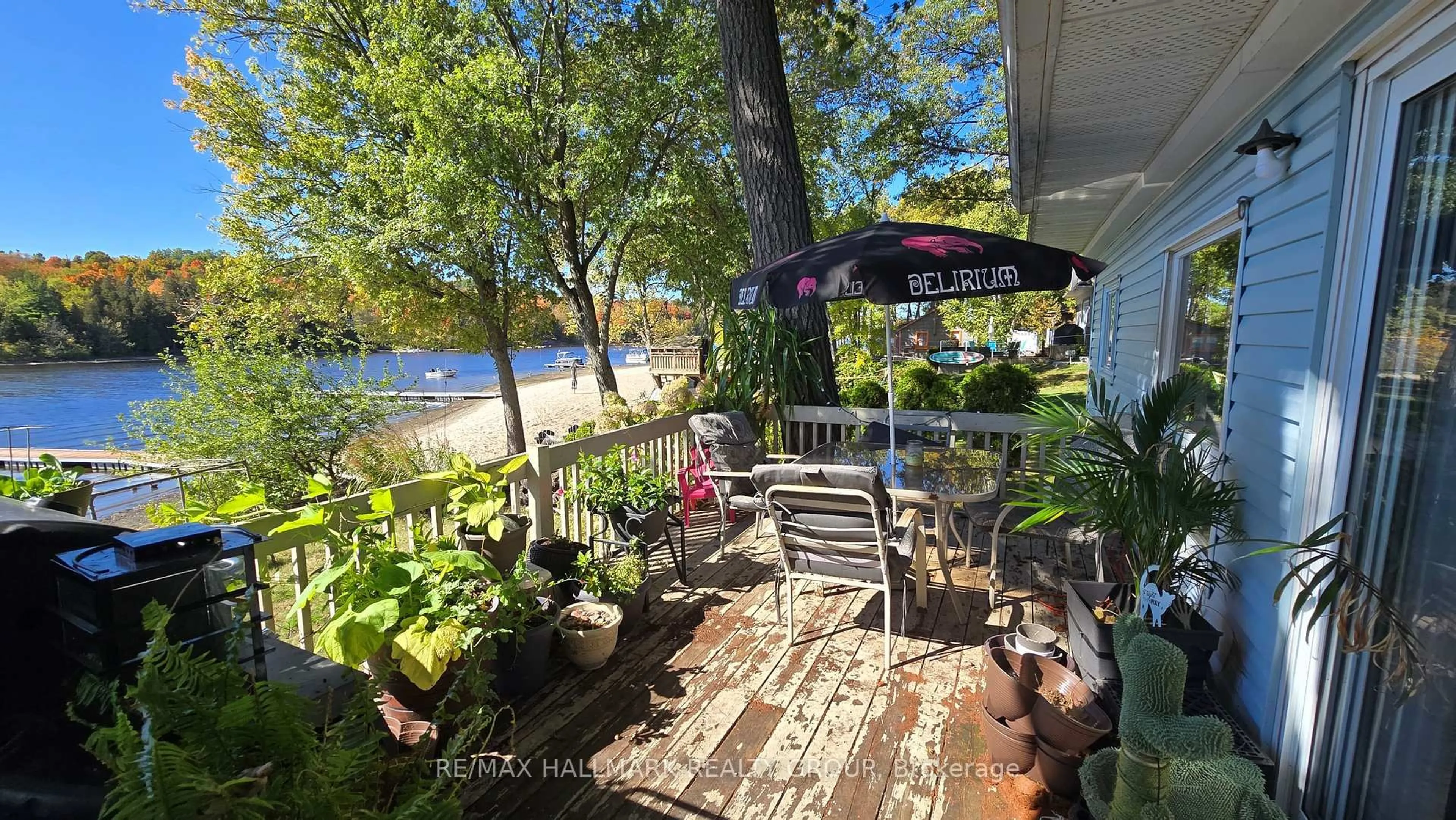 Patio, water/lake/river/ocean view for 1048 Bayview Dr, Ottawa Ontario K0A 3M0