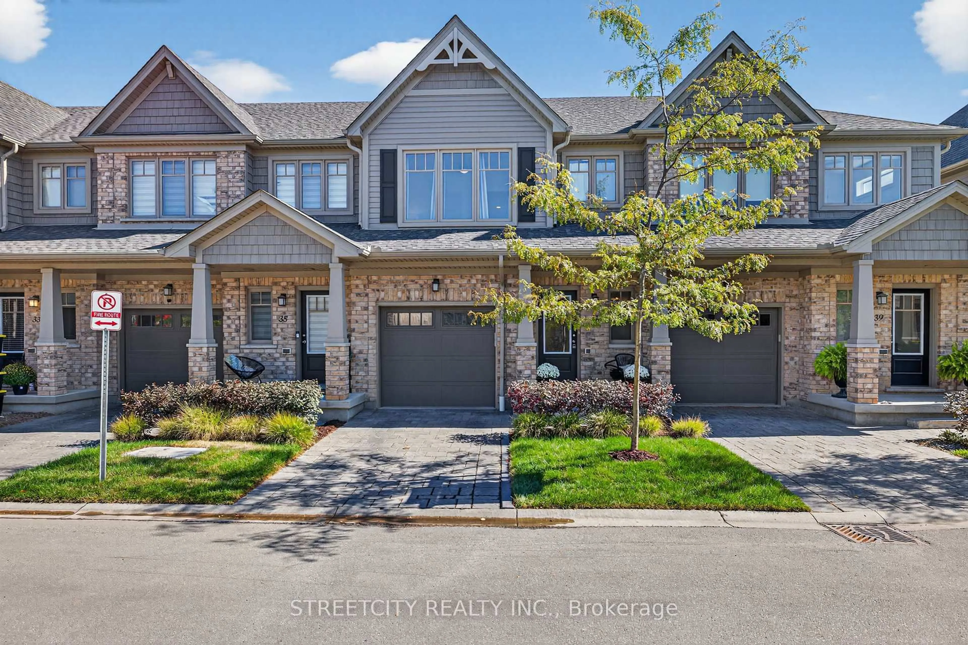 Home with brick exterior material, street for 2491 Tokala Tr #37, London North Ontario N6G 0X1