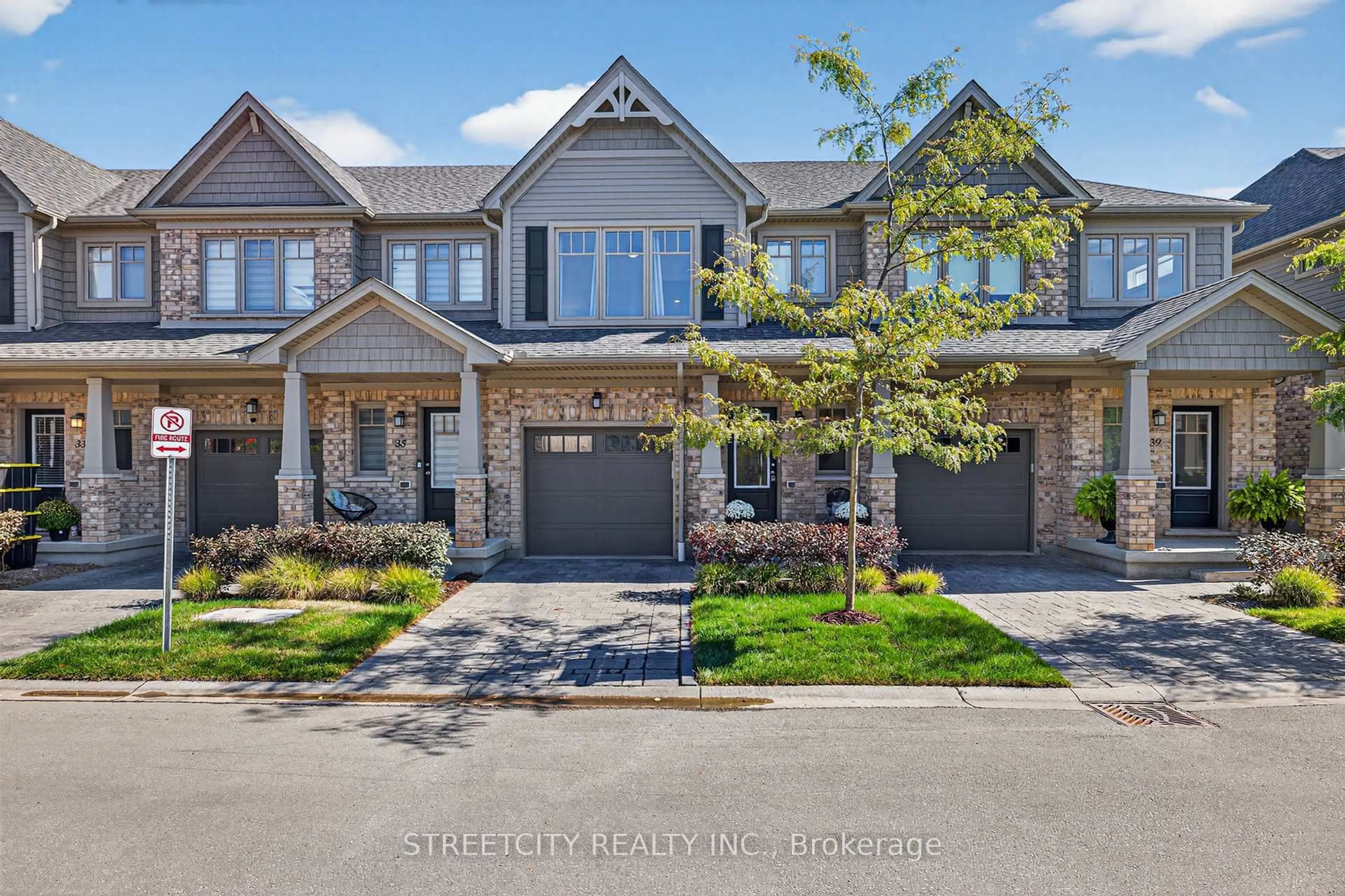 Home with brick exterior material, street for 2491 Tokala Tr #37, London North Ontario N6G 0X1