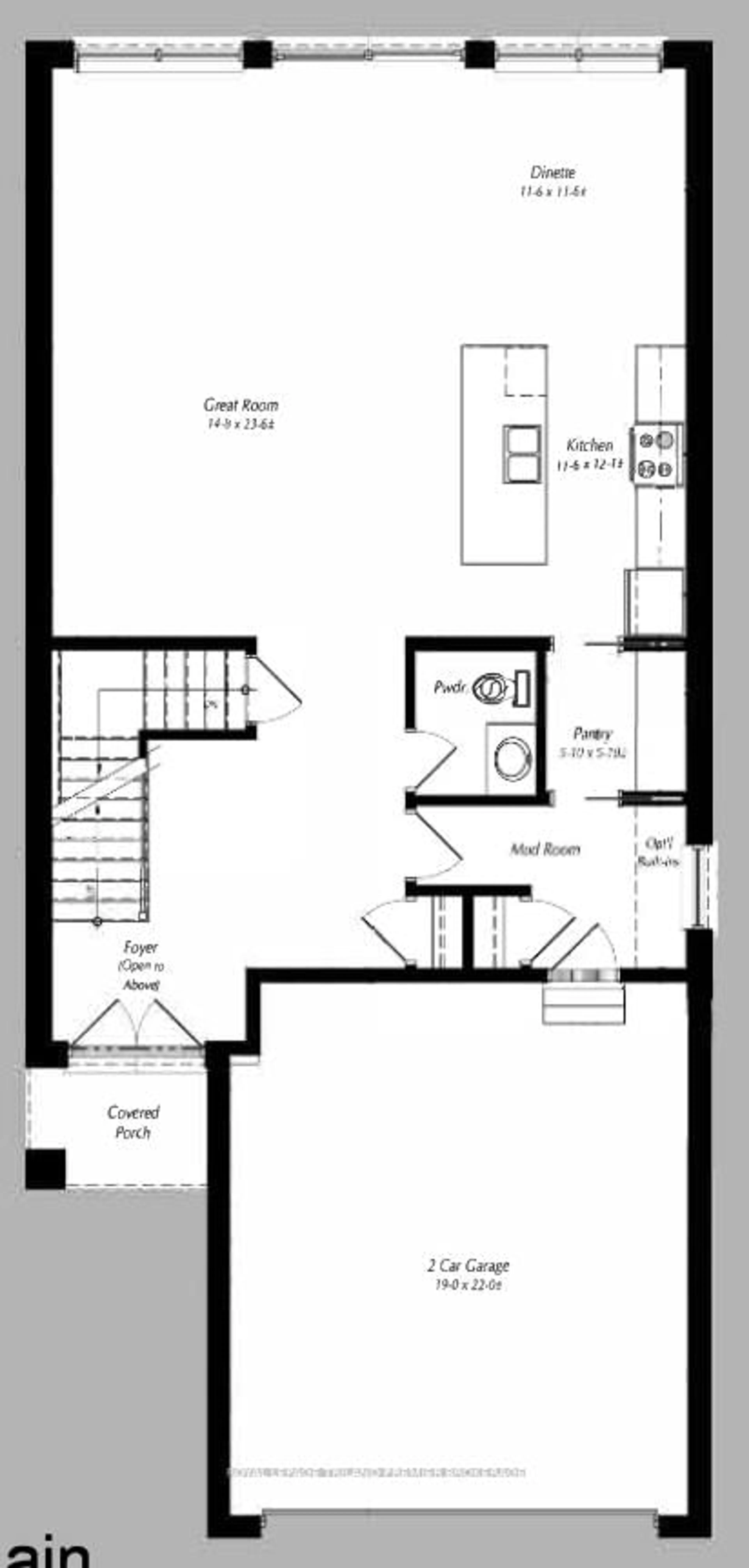 Floor plan for 83 DEARING Dr, South Huron Ontario N0M 1T0