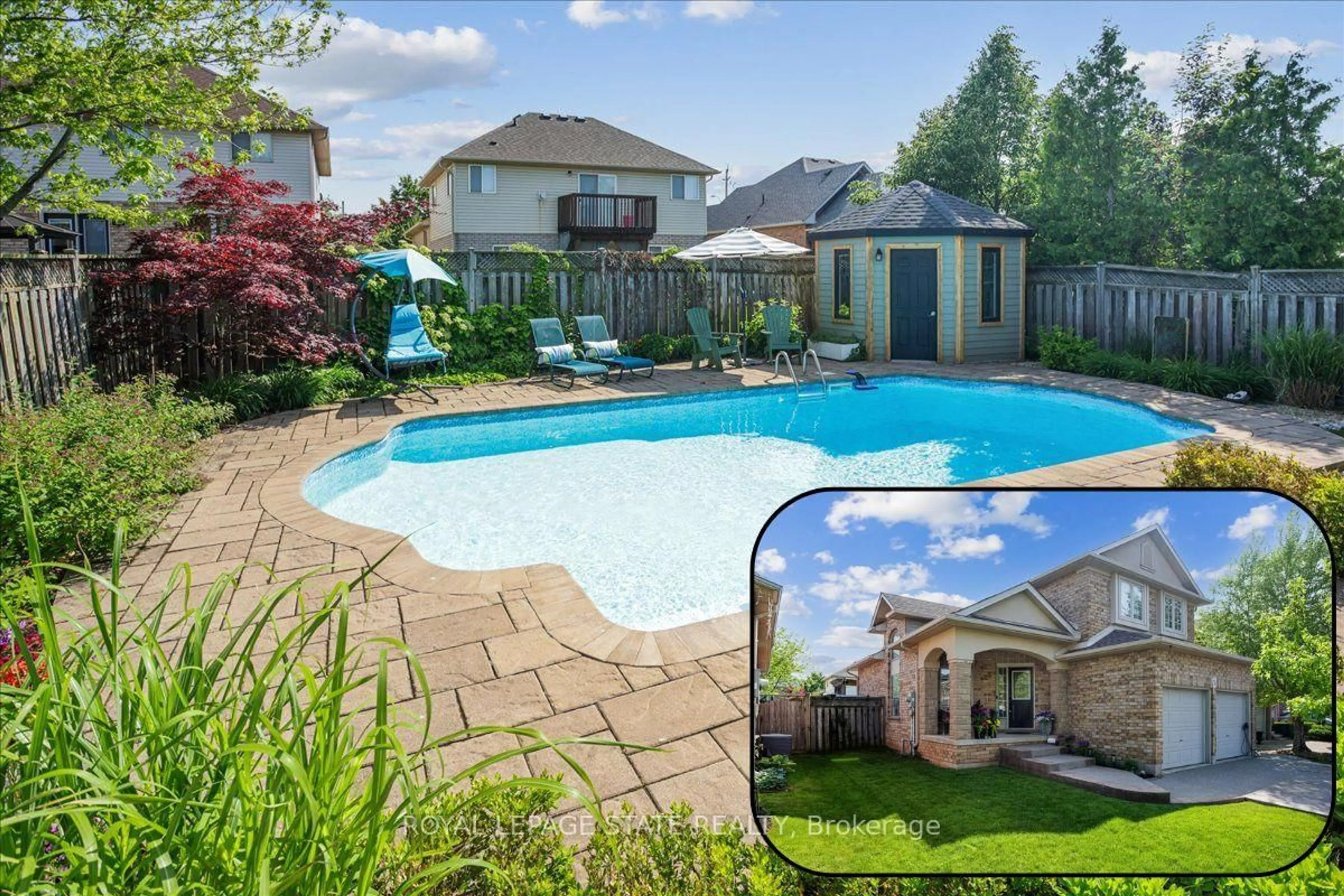 A pic from outside/outdoor area/front of a property/back of a property/a pic from drone, water/lake/river/ocean view for 51 Napa Lane, Hamilton Ontario L8E 6B7