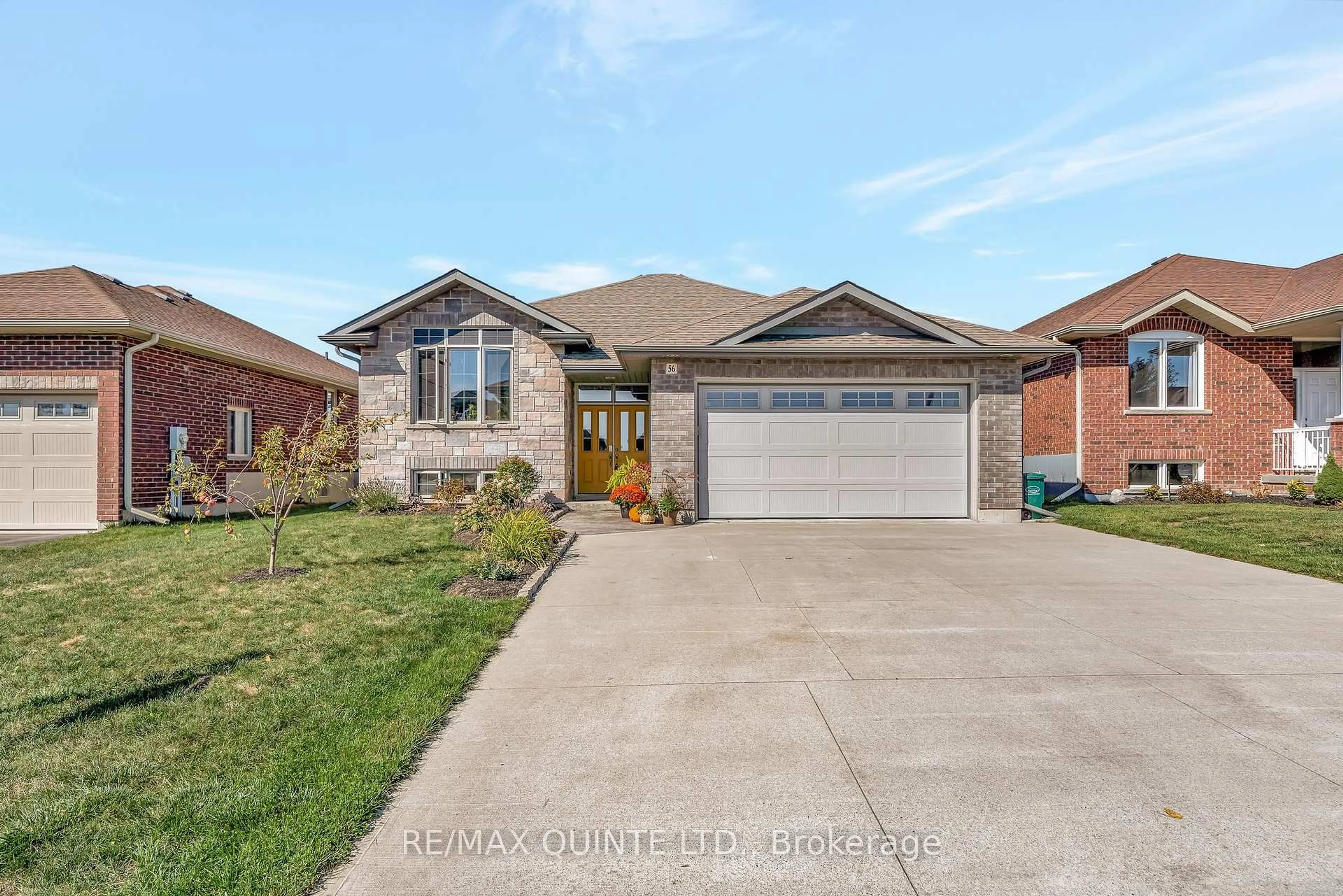 Home with brick exterior material, street for 56 McIntosh Cres, Quinte West Ontario K8V 0G1
