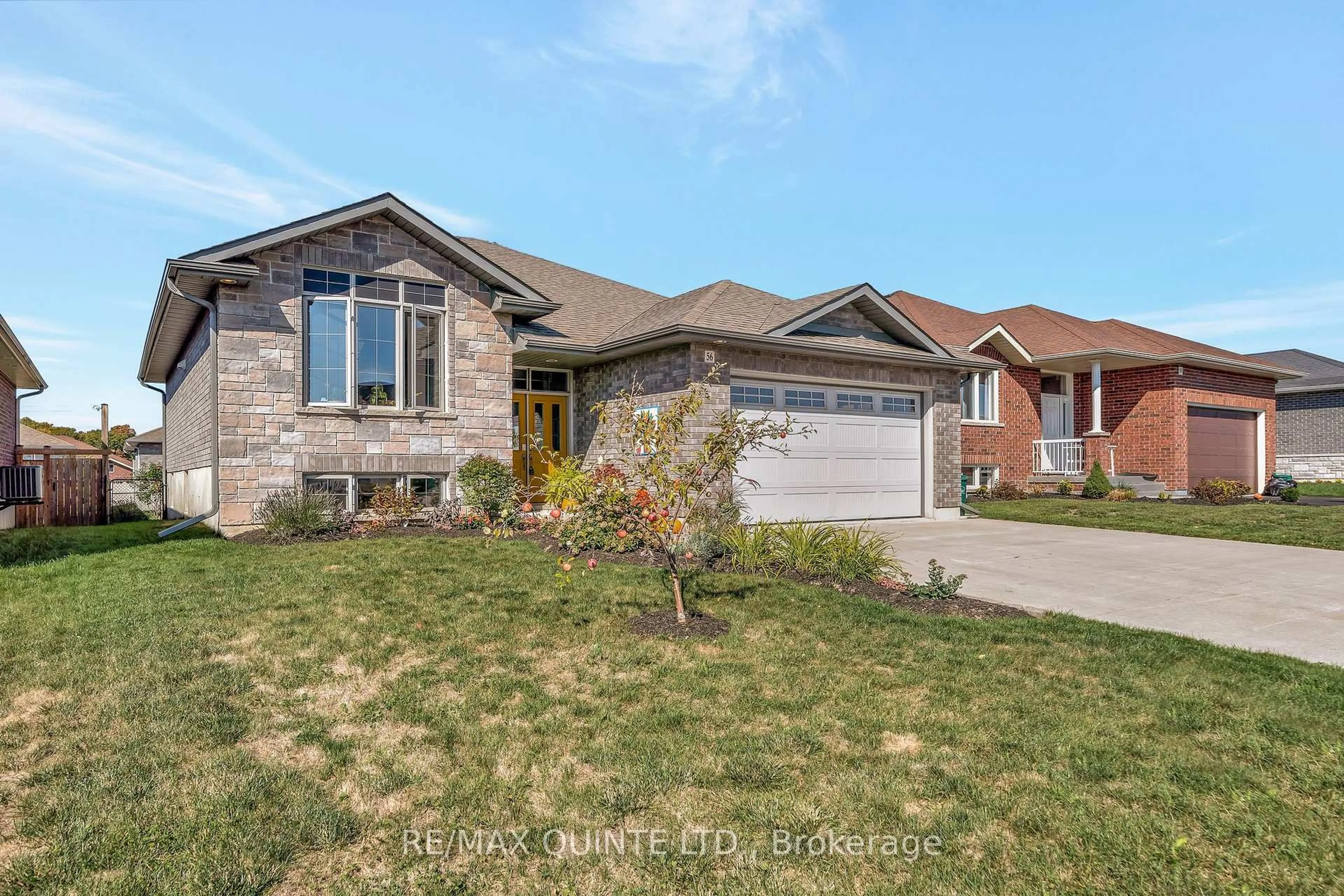 Home with brick exterior material, street for 56 McIntosh Cres, Quinte West Ontario K8V 0G1