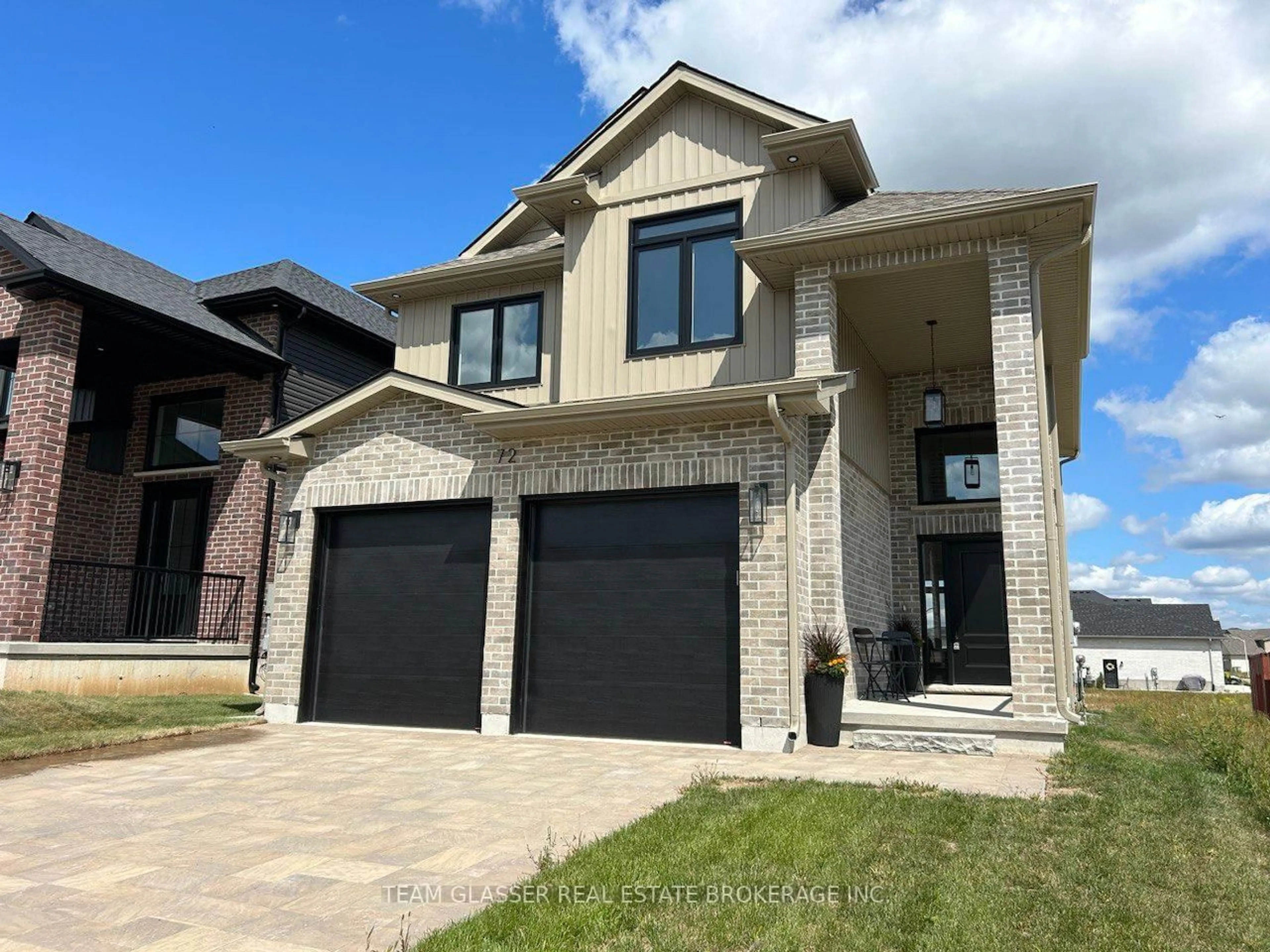 Home with brick exterior material, street for 72 ALLISTER Dr, Middlesex Centre Ontario N0L 1R0