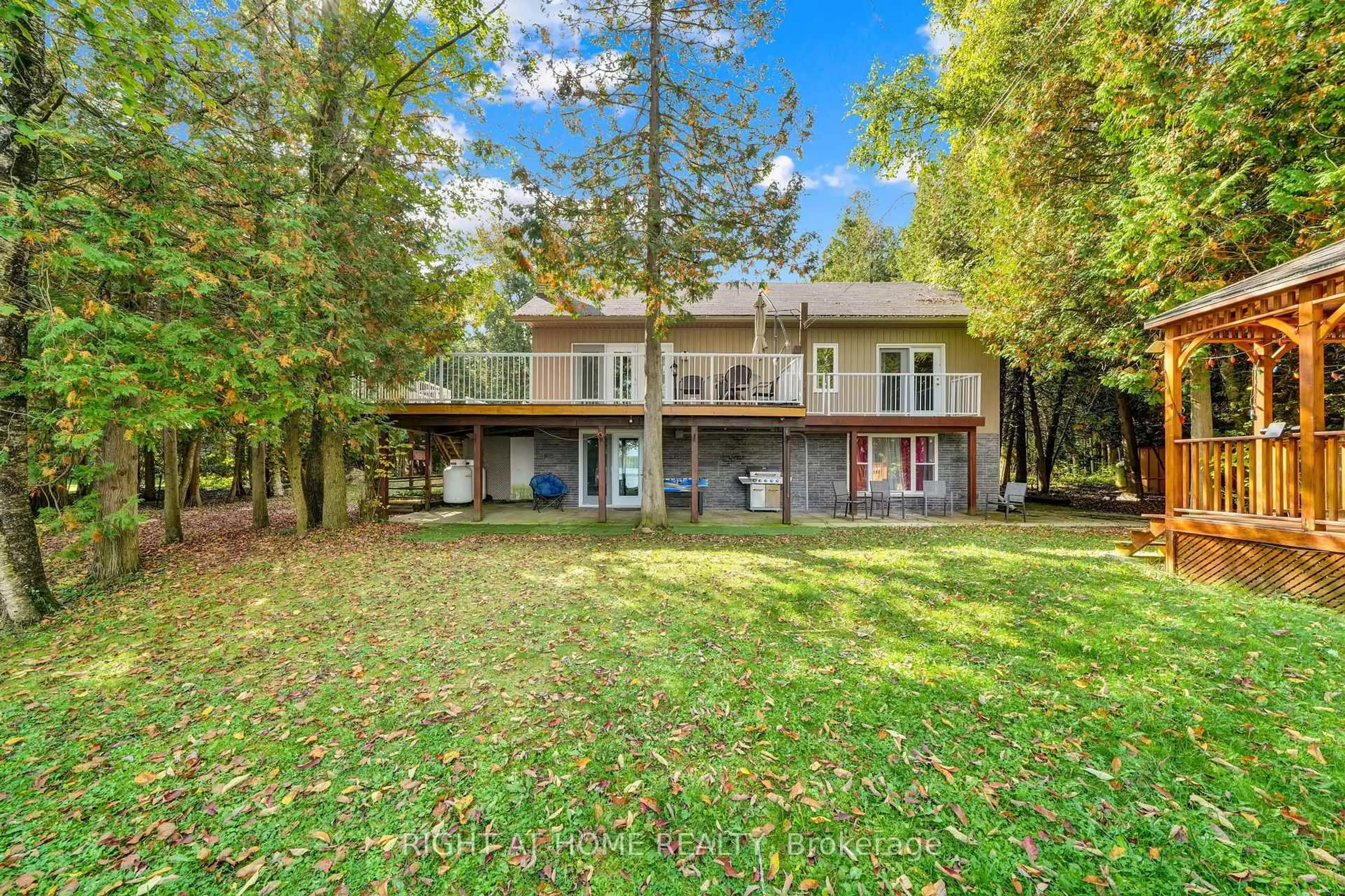 Patio, water/lake/river/ocean view for 135 Browns Lane, Georgian Bluffs Ontario N0H 2K0