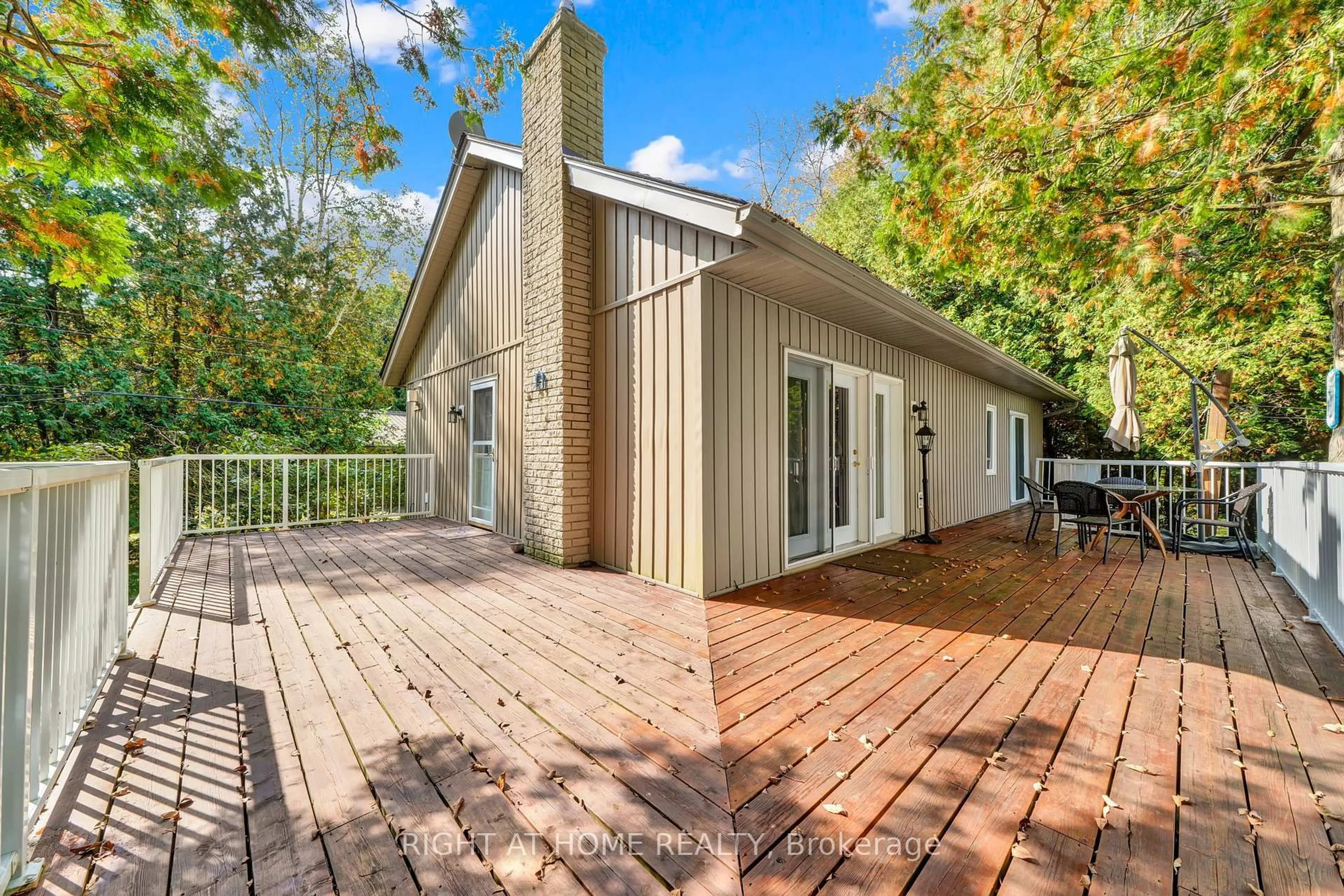 A pic from outside/outdoor area/front of a property/back of a property/a pic from drone, unknown for 135 Browns Lane, Georgian Bluffs Ontario N0H 2K0