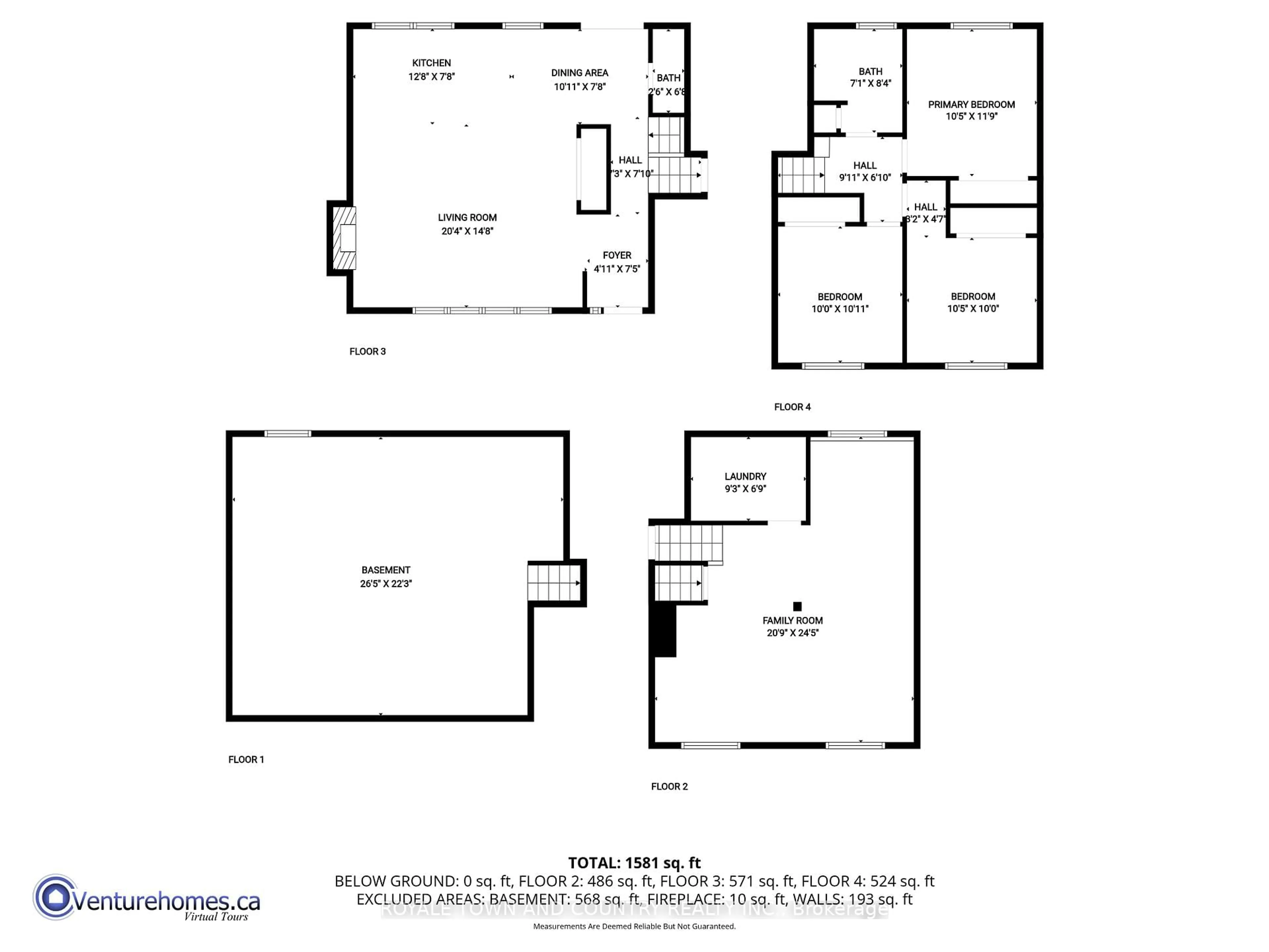 Floor plan for 187 Skyline Rd, Kawartha Lakes Ontario K0M 2M0