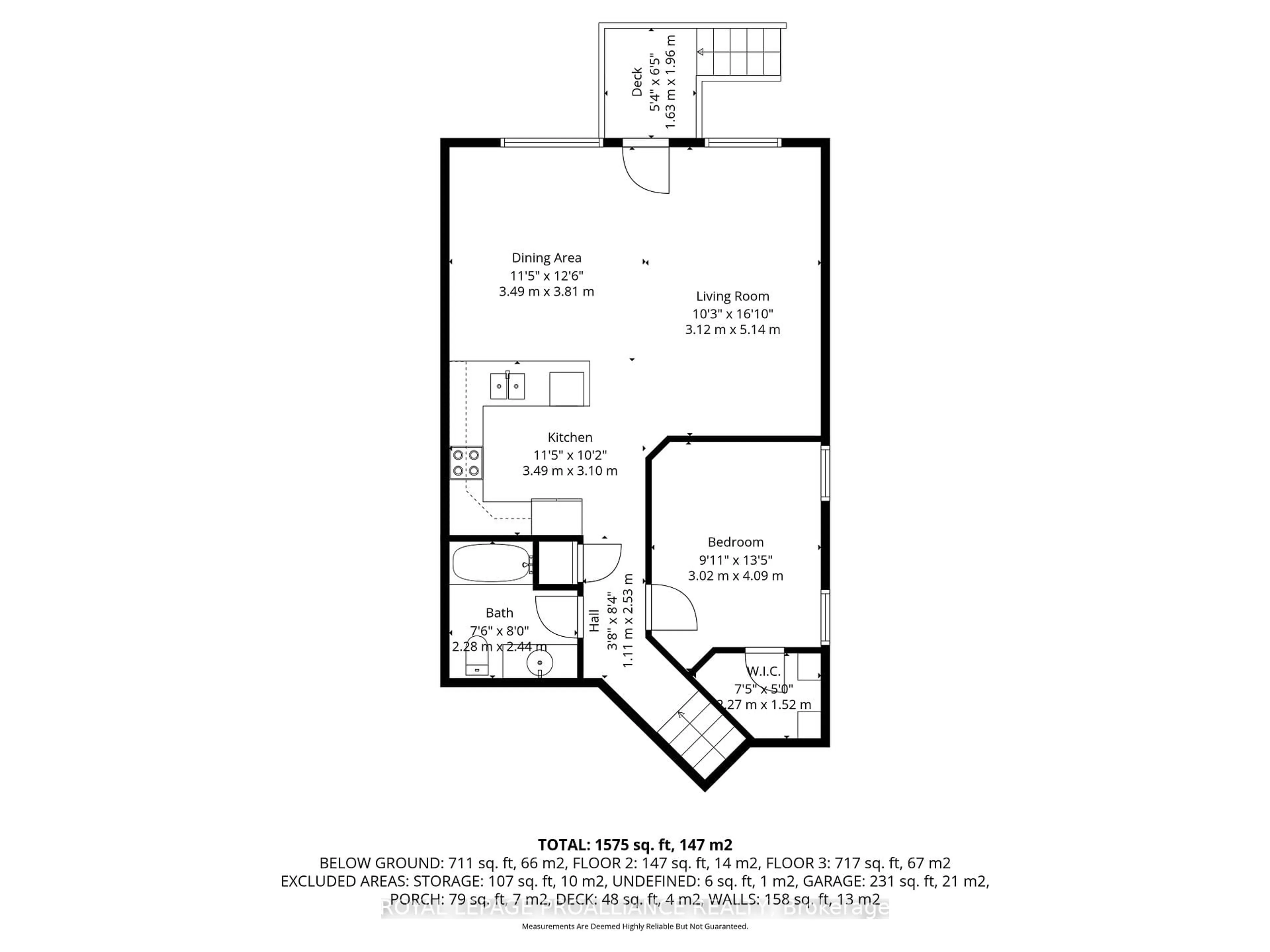 Floor plan for 291 Rollings St, Cobourg Ontario K9A 0G8