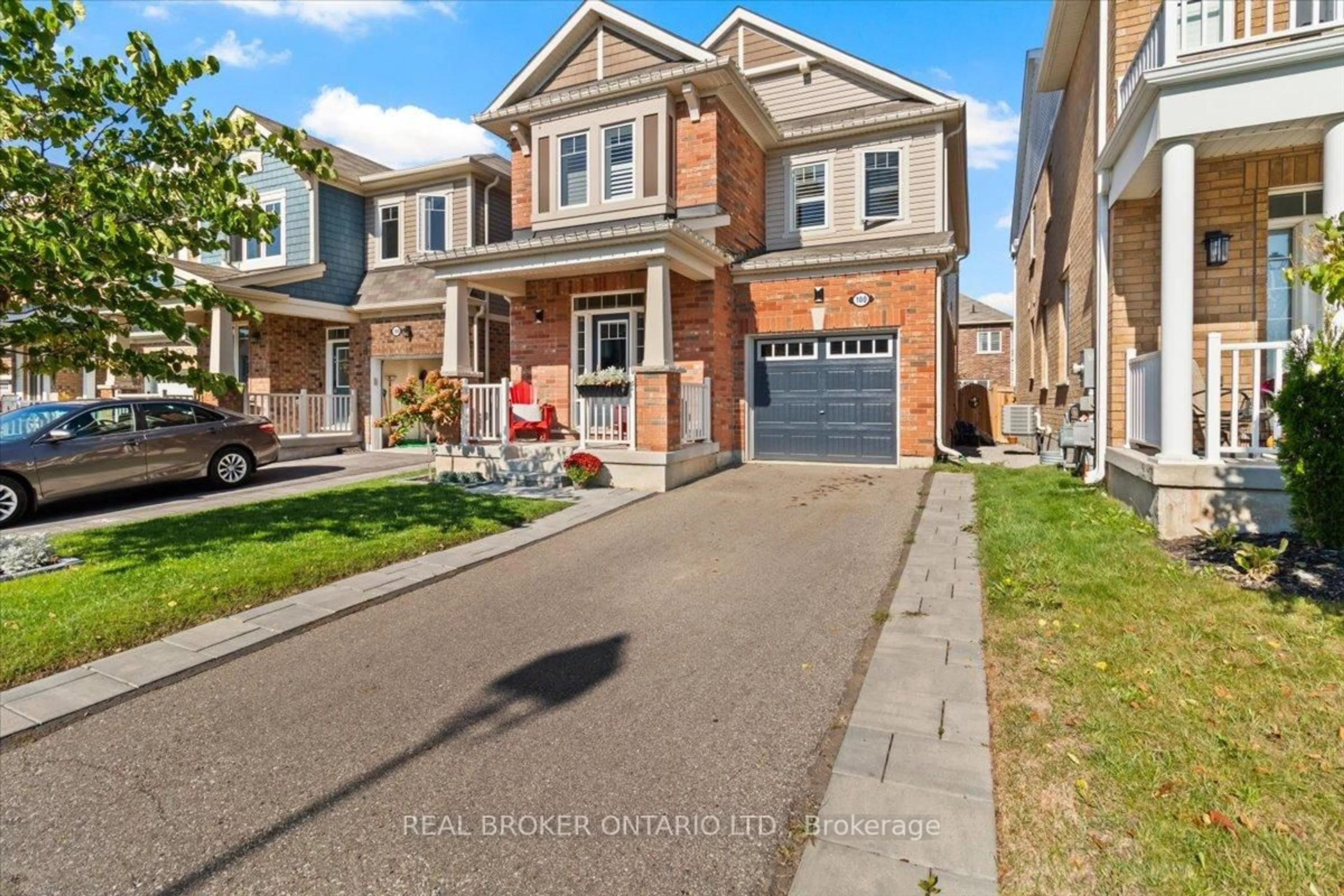 Home with brick exterior material, street for 100 Celano Dr, Hamilton Ontario L8B 1V2