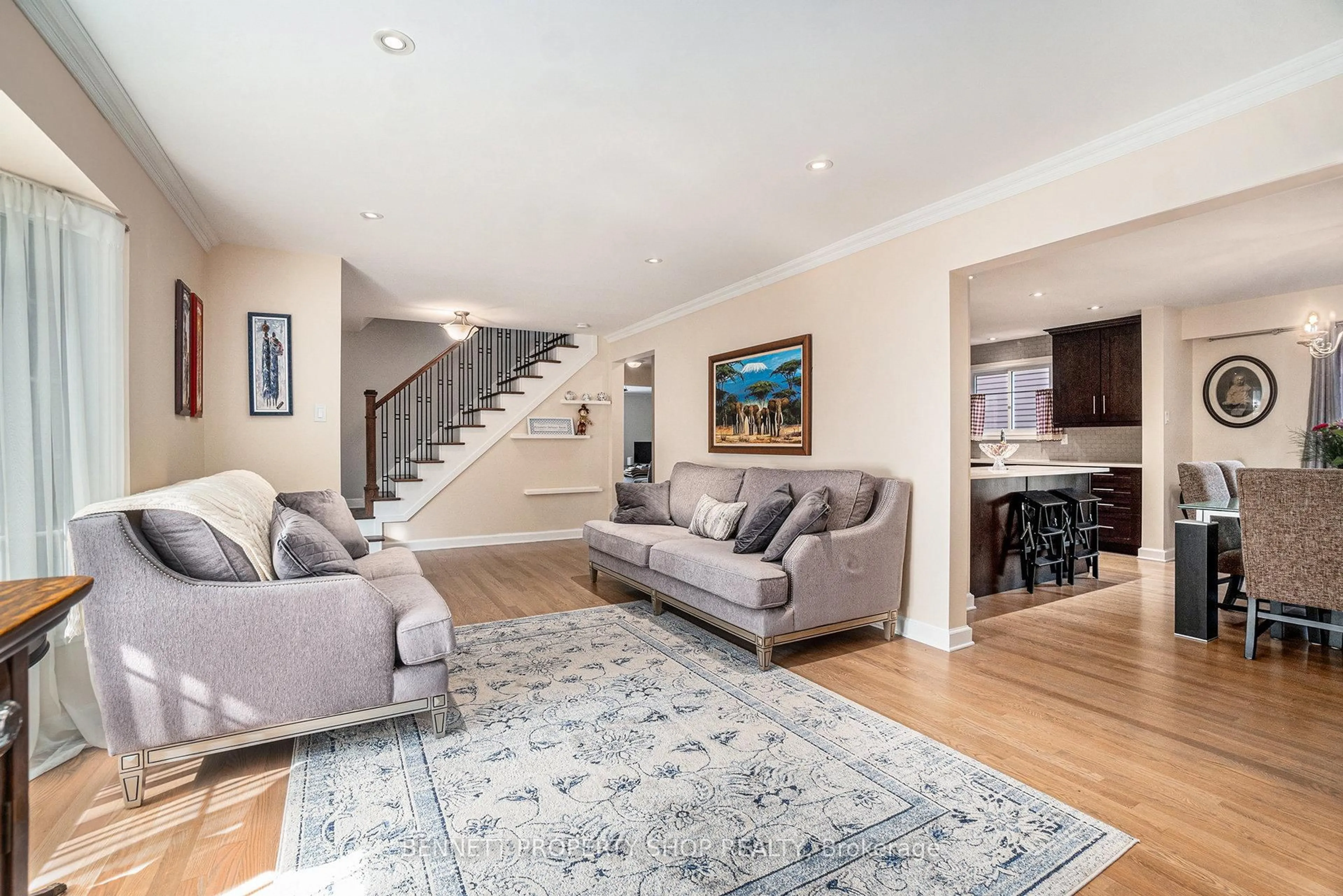 Living room with furniture, unknown for 21 Pattermead Cres, Ottawa Ontario K1V 0A1