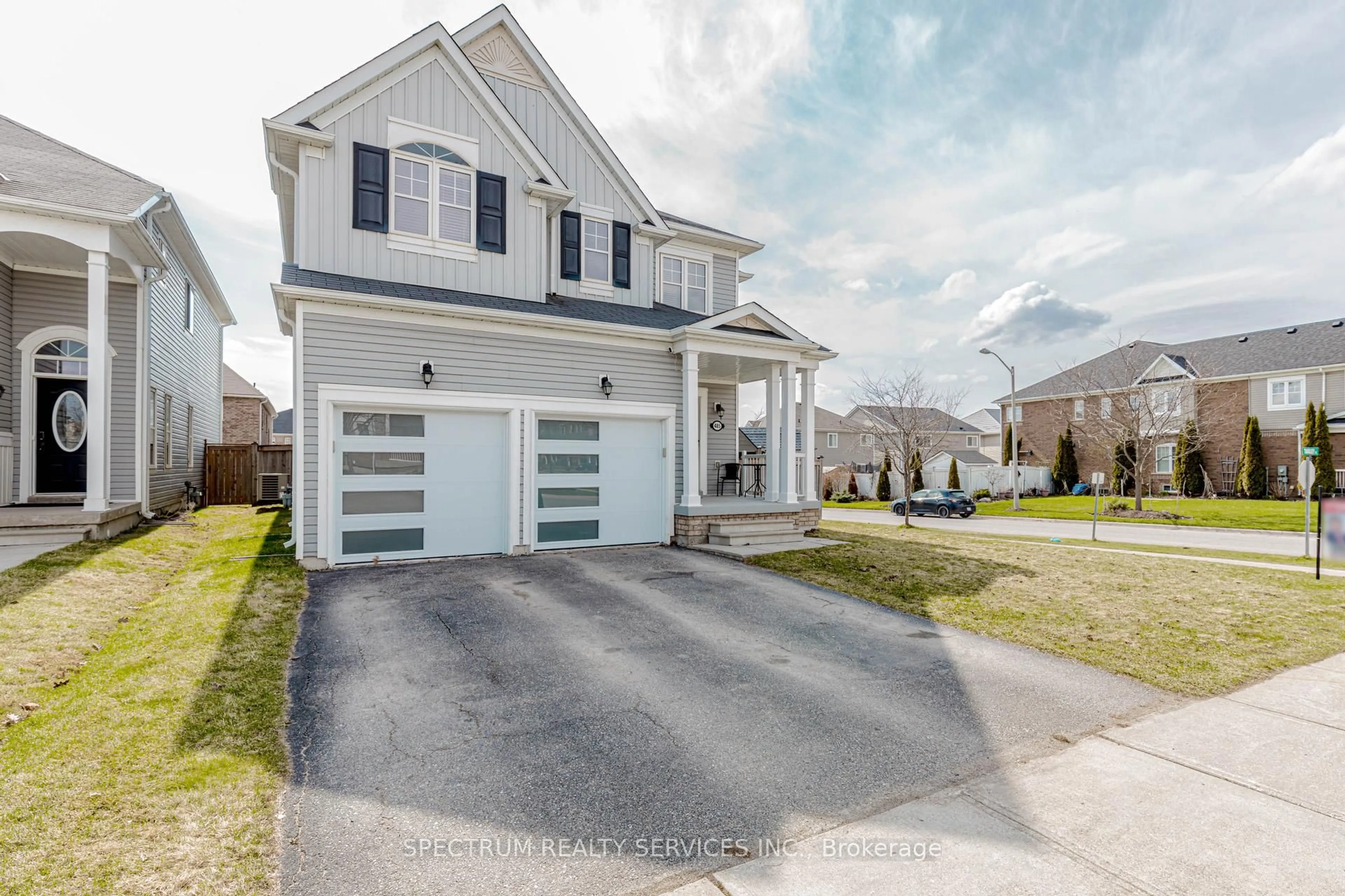 Home with vinyl exterior material, street for 485 Tansley St, Shelburne Ontario L9V 2S4