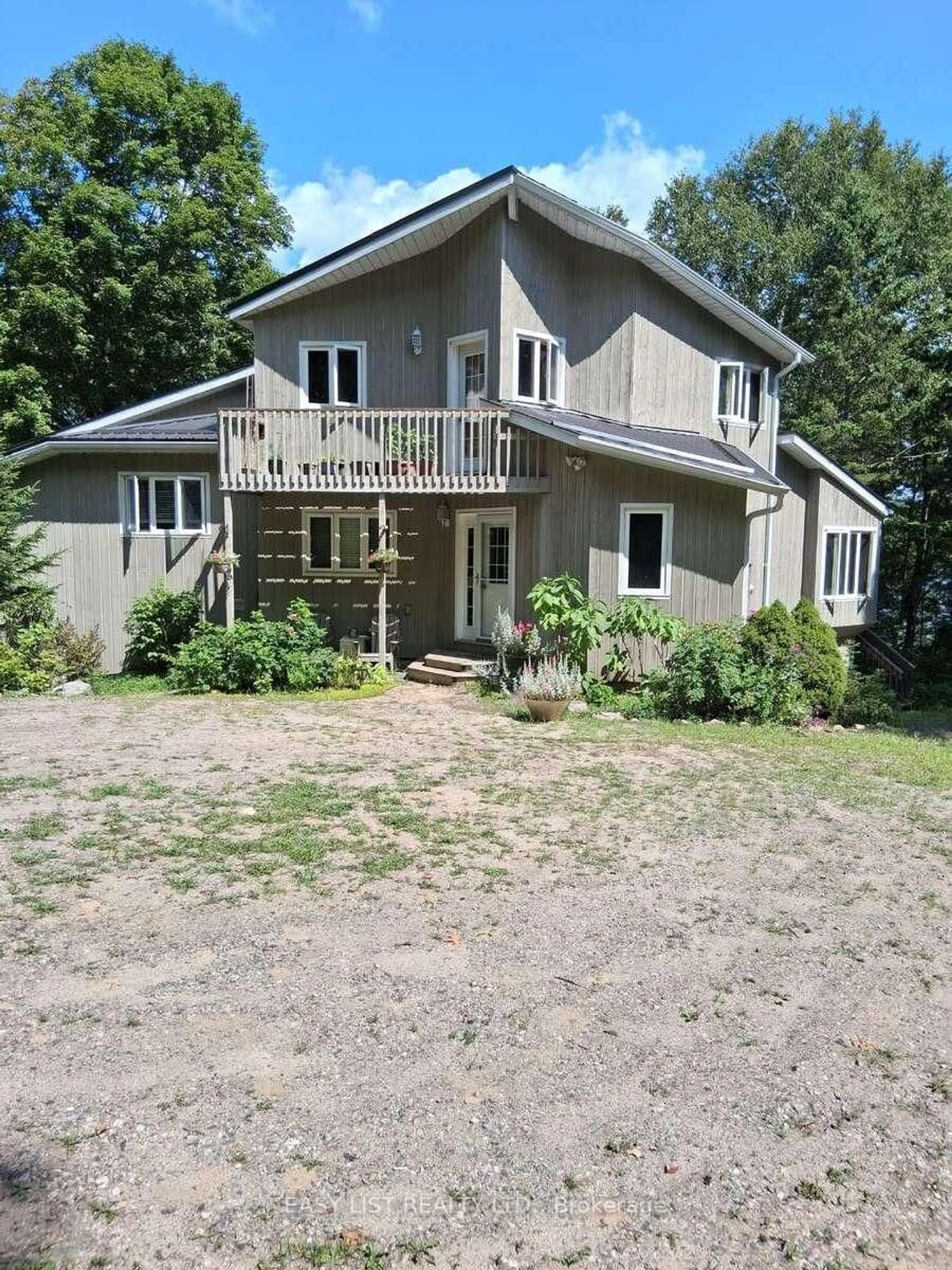 A pic from outside/outdoor area/front of a property/back of a property/a pic from drone, building for 175 Old Man's Lake Lane, Magnetawan Ontario P0A 1P0