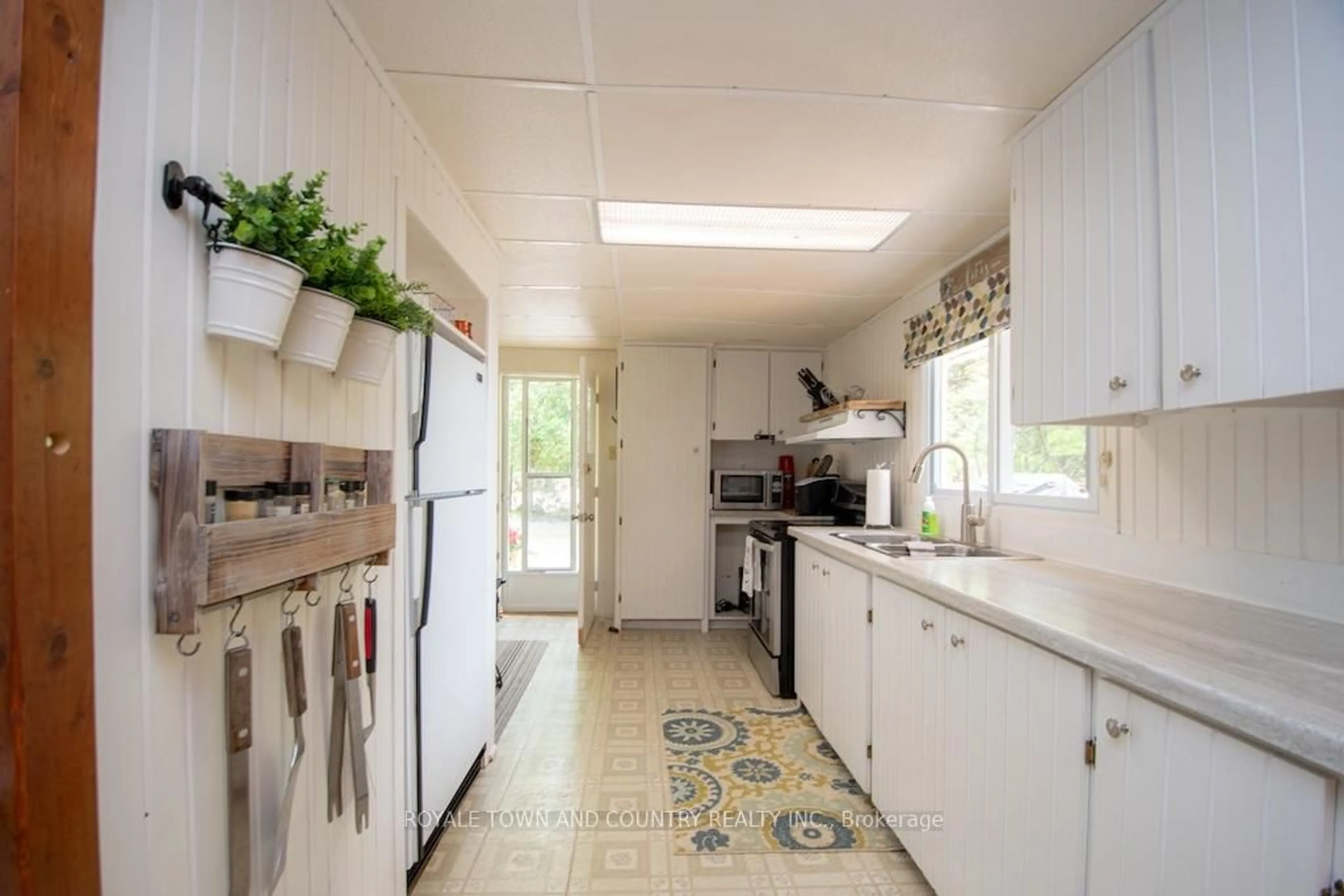 Standard kitchen, ceramic/tile floor for 6 Fire Route 14B, Trent Lakes Ontario K0L 1J0