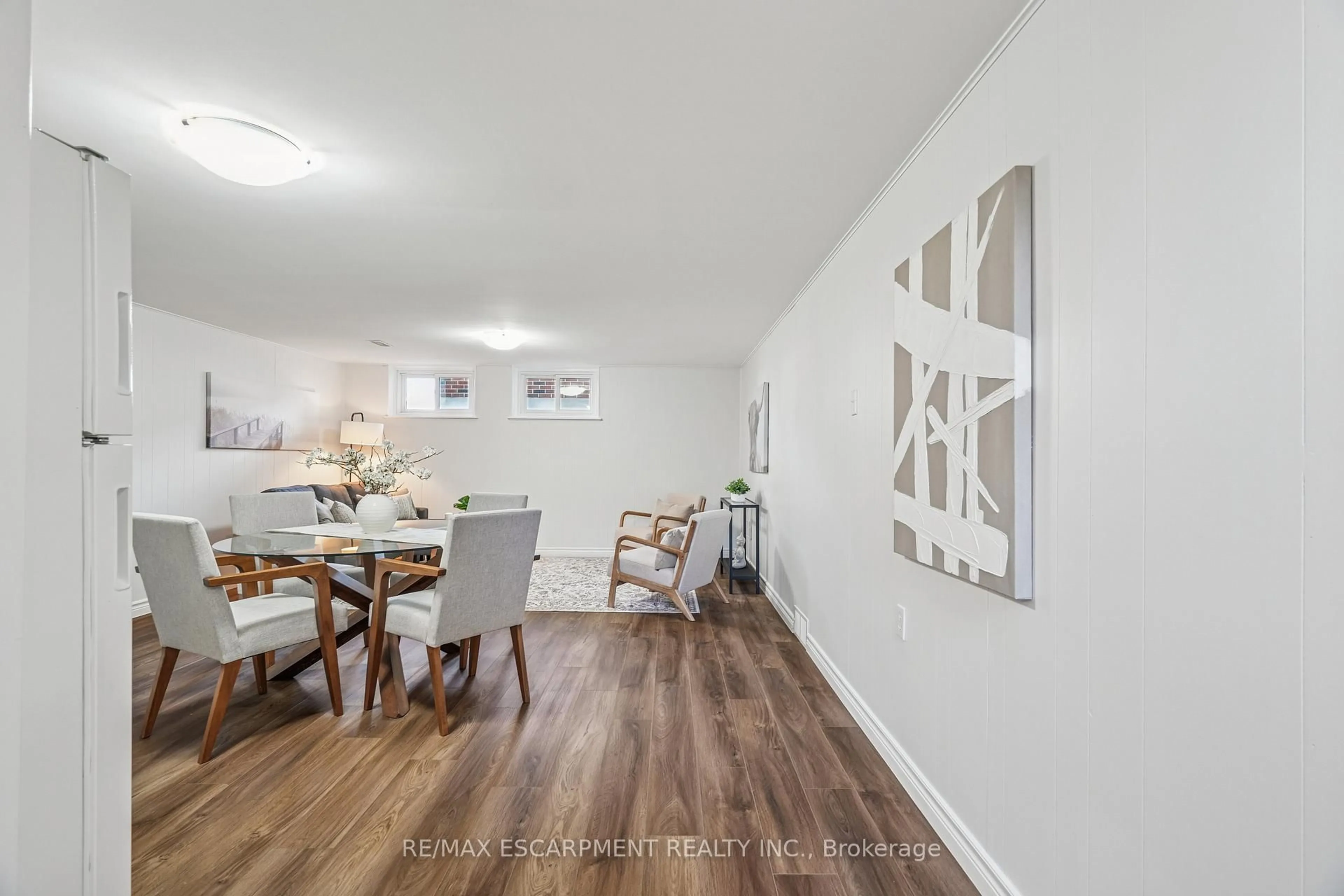Dining room, wood/laminate floor for 6 Clive Ave, Guelph Ontario N1E 3S3