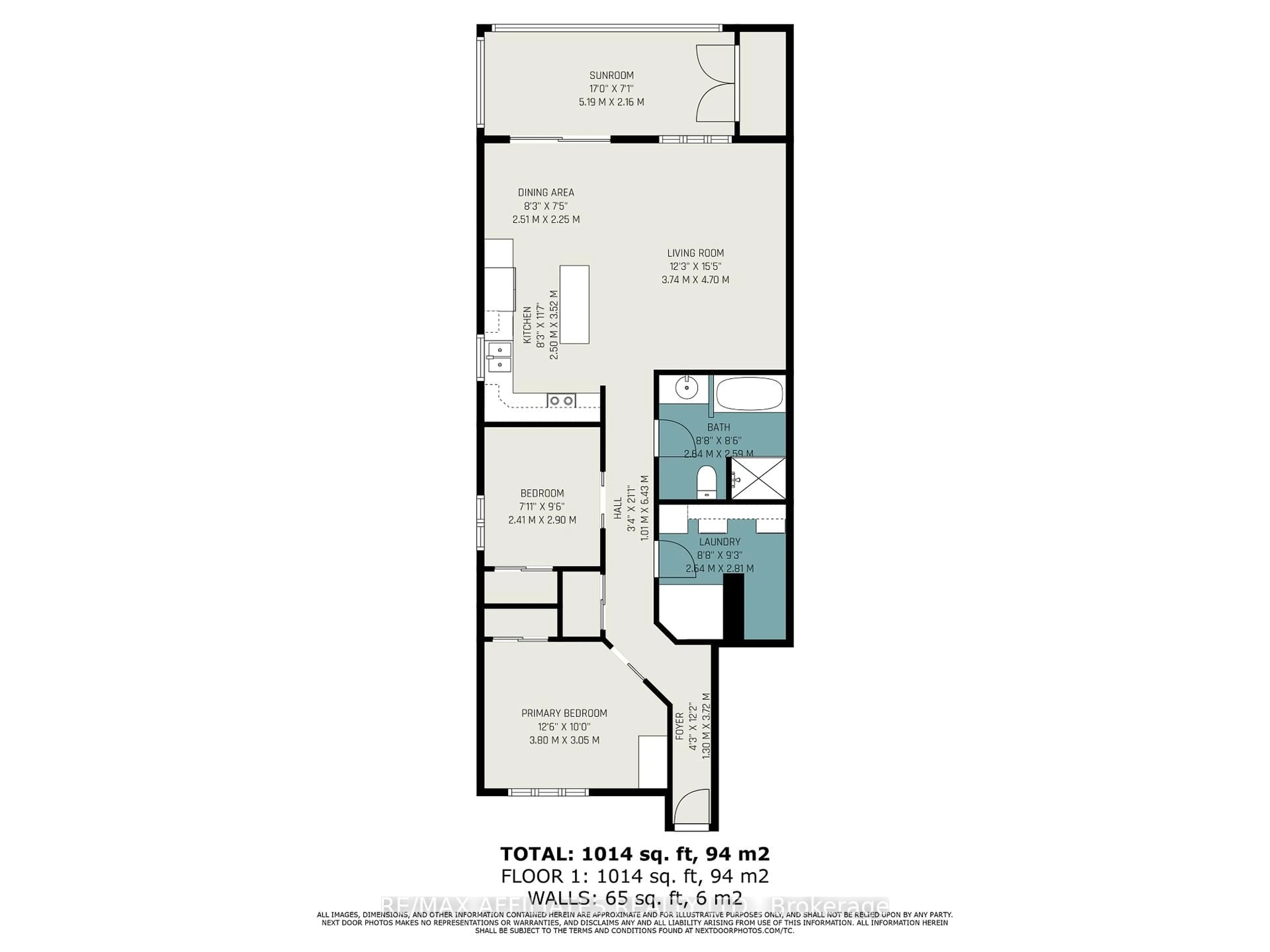 Floor plan for 99 St-Moritz Tr #401, Russell Ontario K0A 1W0