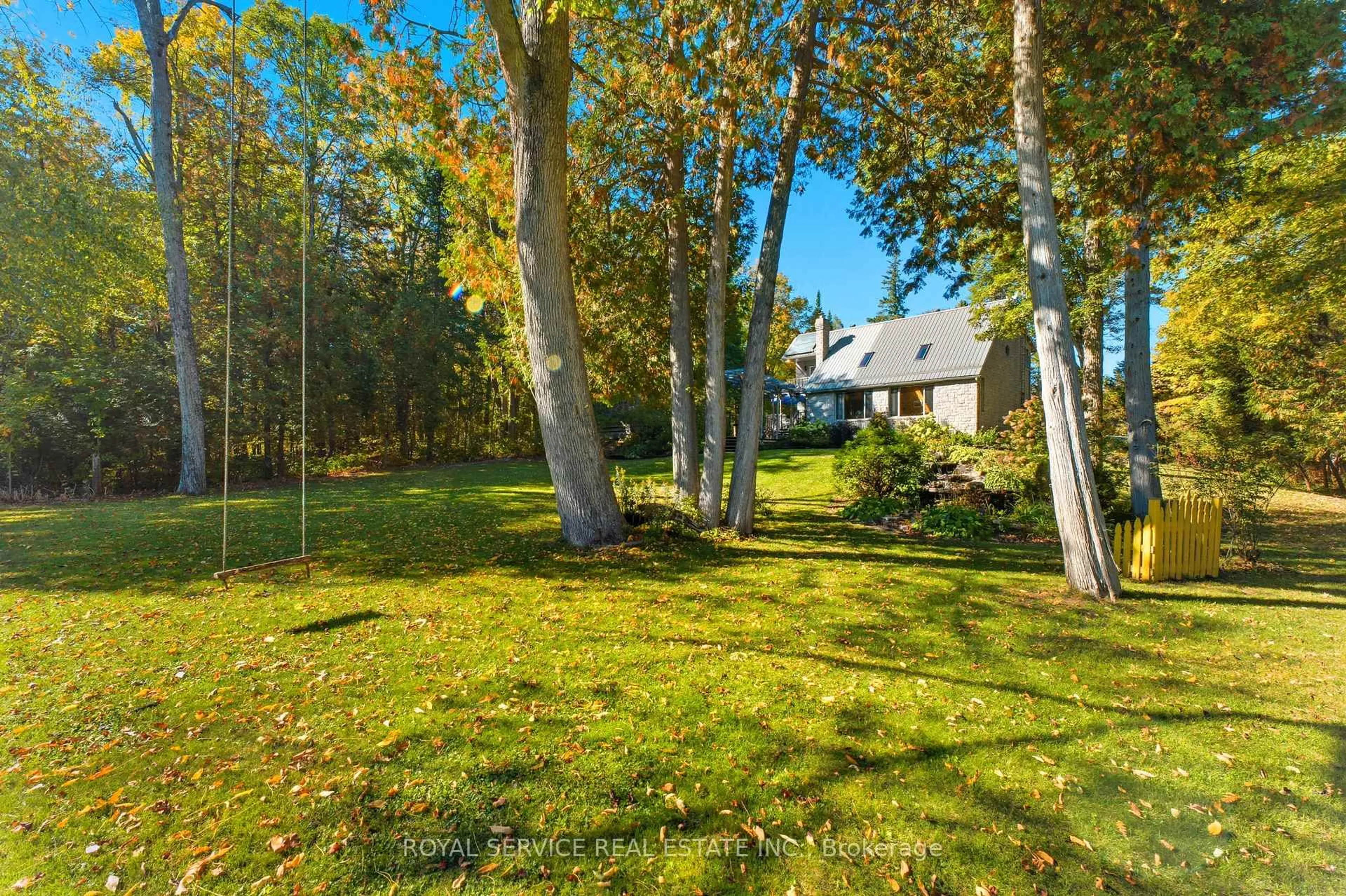 A pic from outside/outdoor area/front of a property/back of a property/a pic from drone, forest/trees view for 2853 13th Line, Trent Hills Ontario K0K 2M0