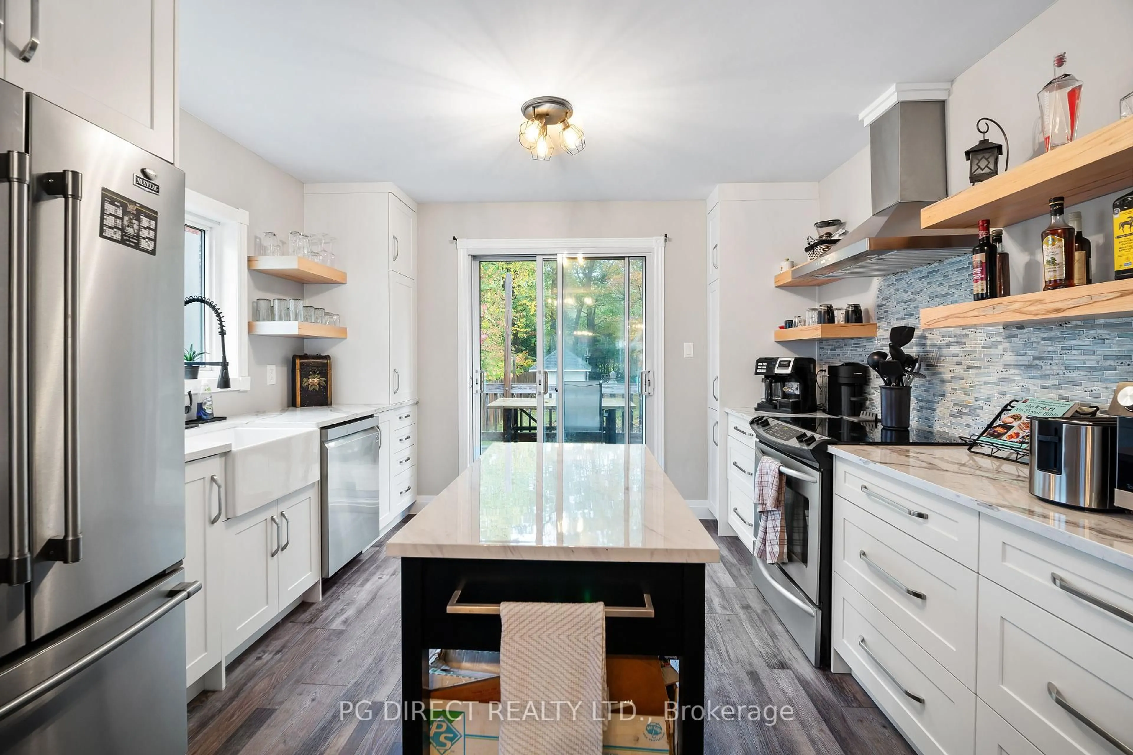 Open concept kitchen, unknown for 1294 Airport Rd, North Bay Ontario P1B 8G2