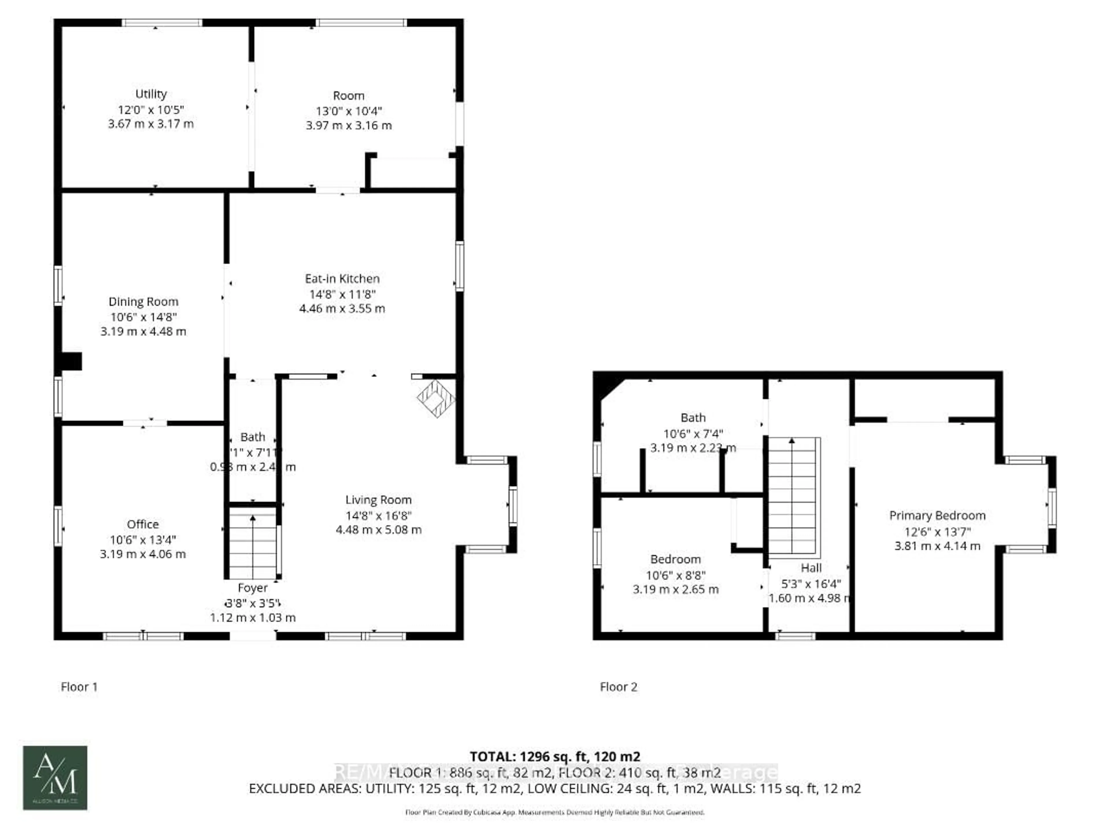 Floor plan for 45 Amberwood St, Hamilton Ontario L8J 1J1