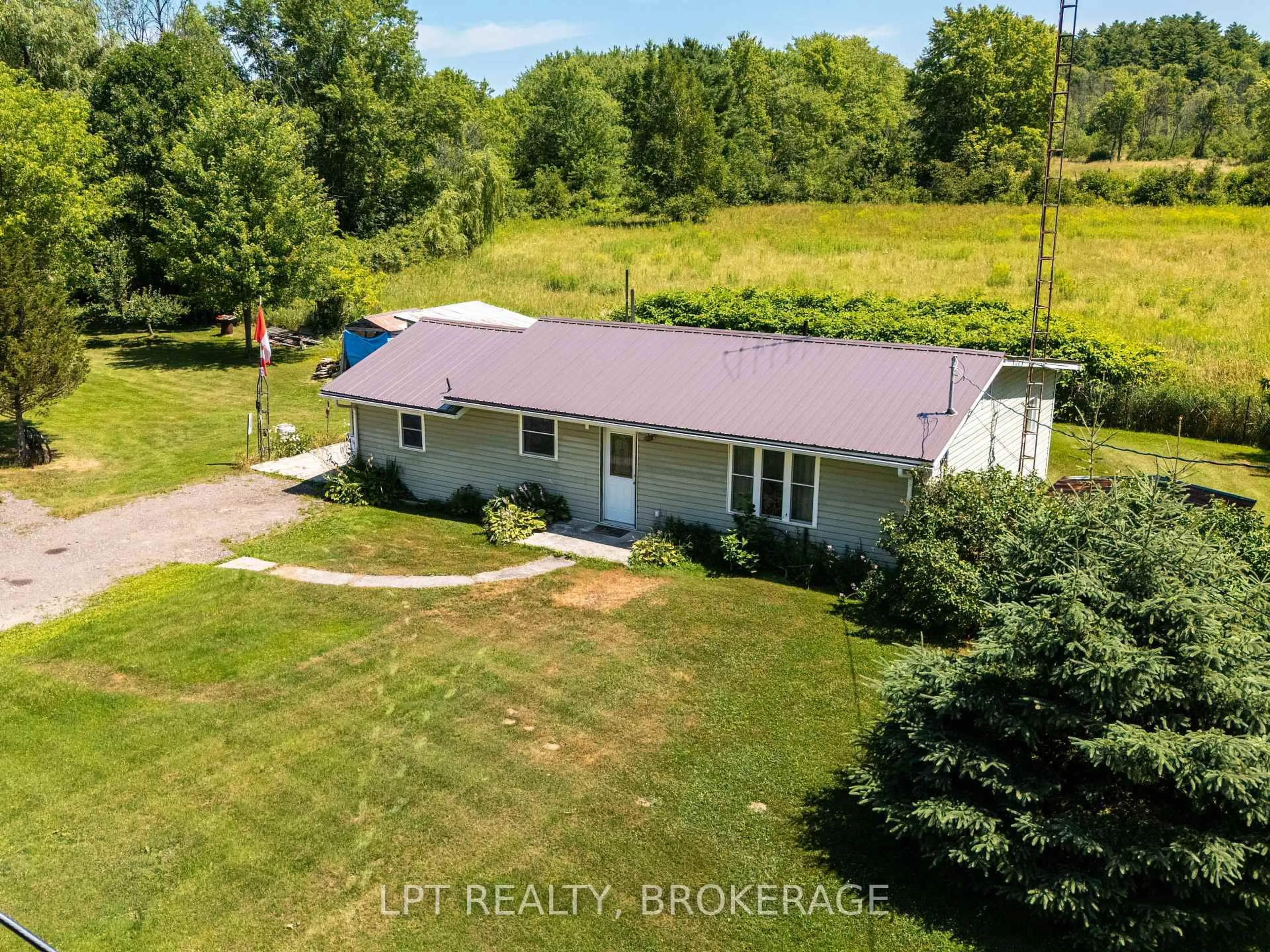 A pic from outside/outdoor area/front of a property/back of a property/a pic from drone, water/lake/river/ocean view for 743 Highway 15, Rr#2 Highway, Rideau Lakes Ontario K0E 1N0