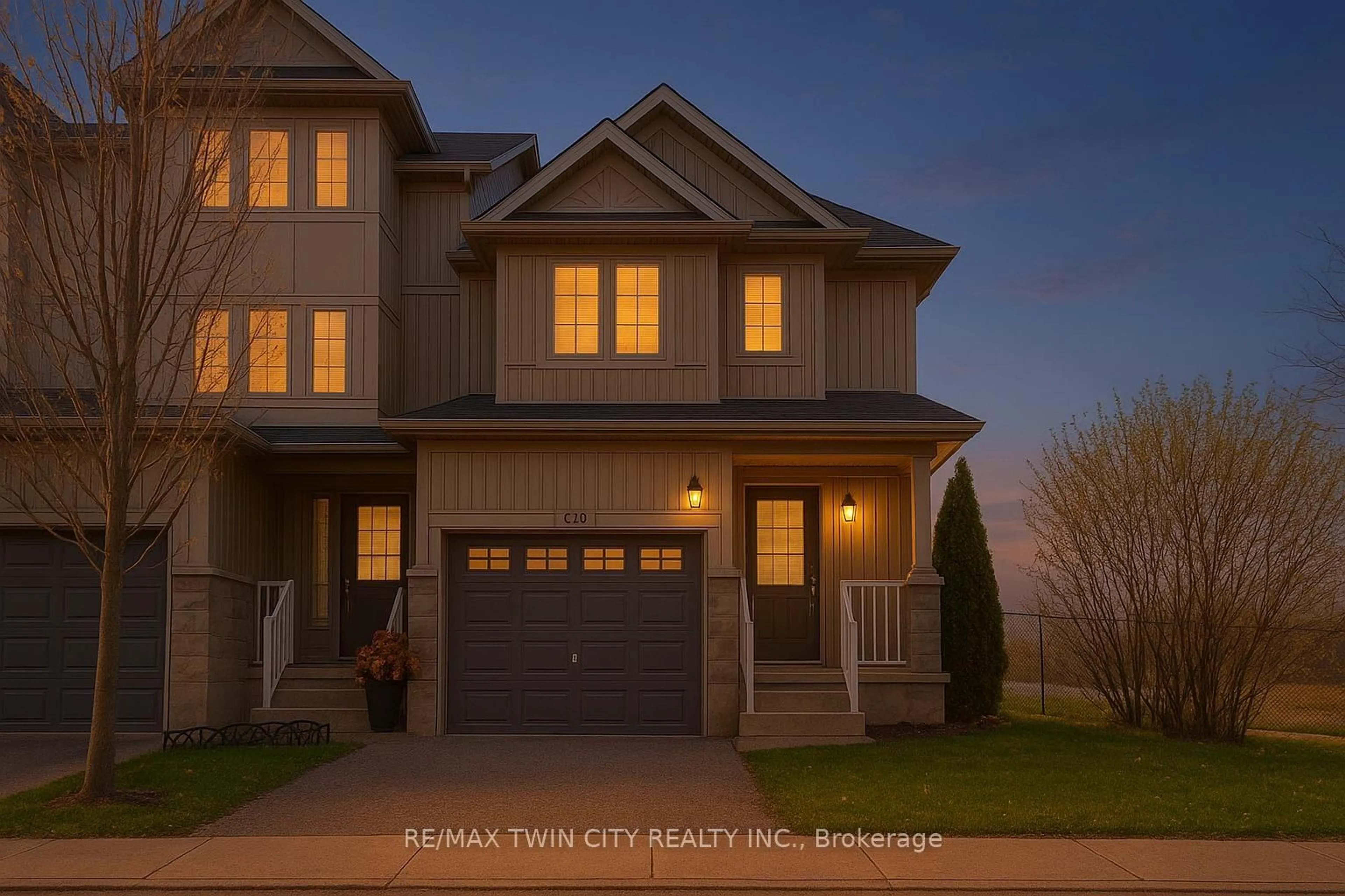 Home with brick exterior material, street for 20 David Bergey Dr #20, Kitchener Ontario N2E 0B1