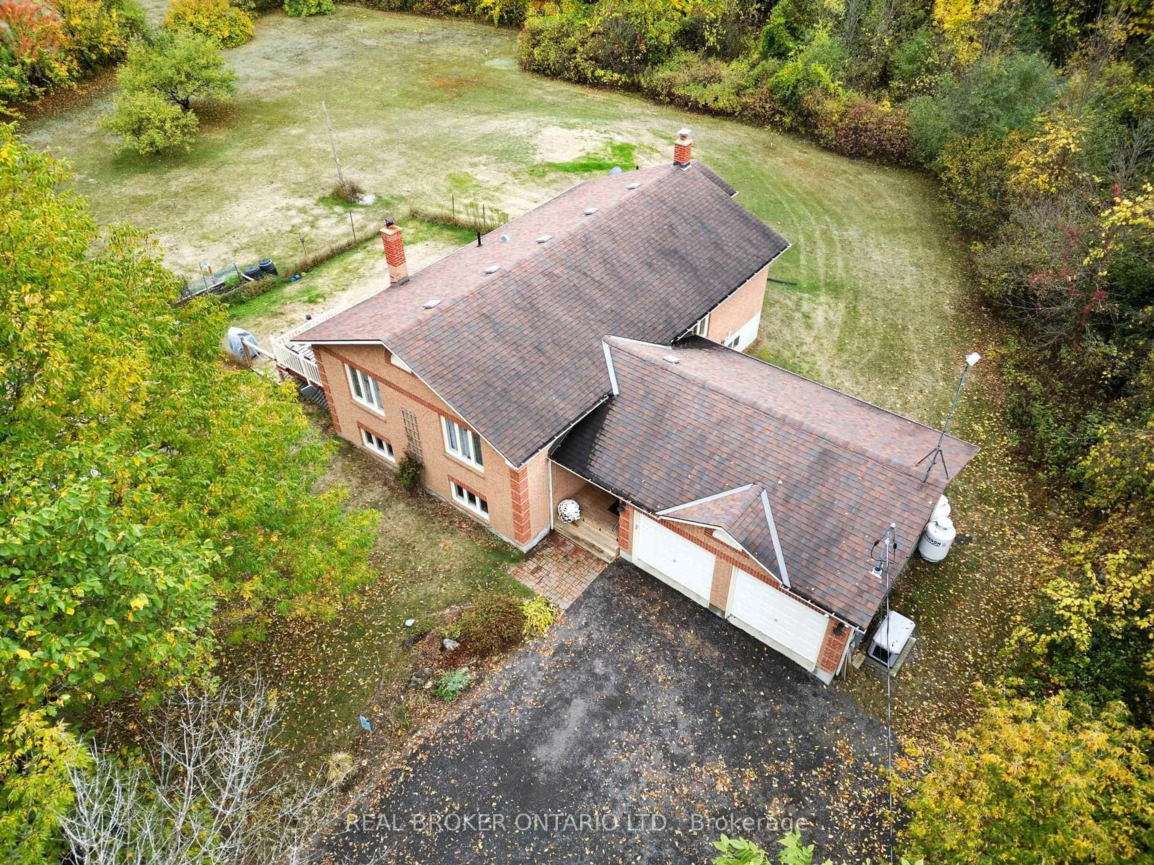 A pic from outside/outdoor area/front of a property/back of a property/a pic from drone, unknown for 18 Smith Rd, North Grenville Ontario K0G 1T0