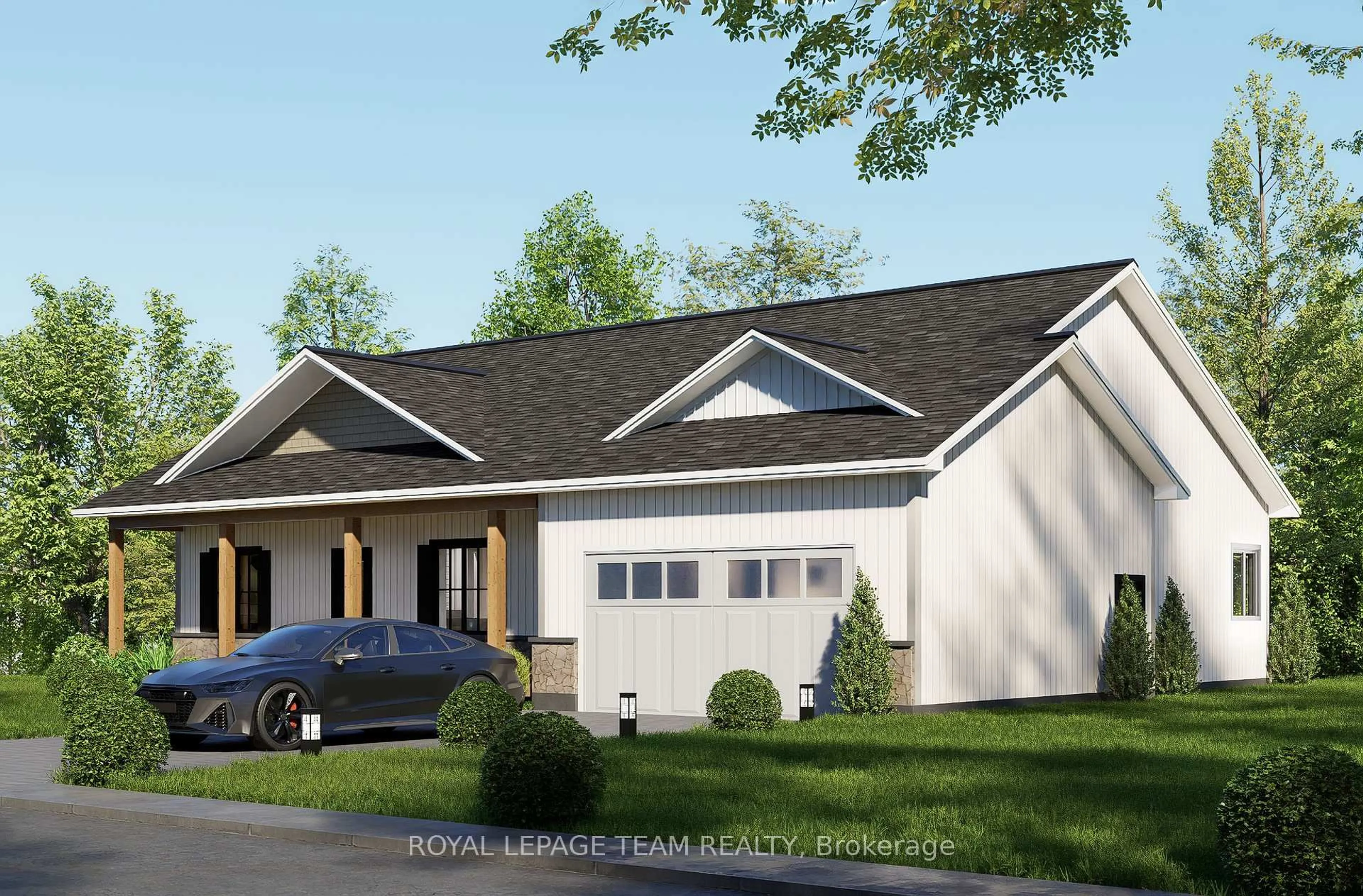 Home with vinyl exterior material, street for 1710 County Road 18, North Grenville Ontario K0G 1S0