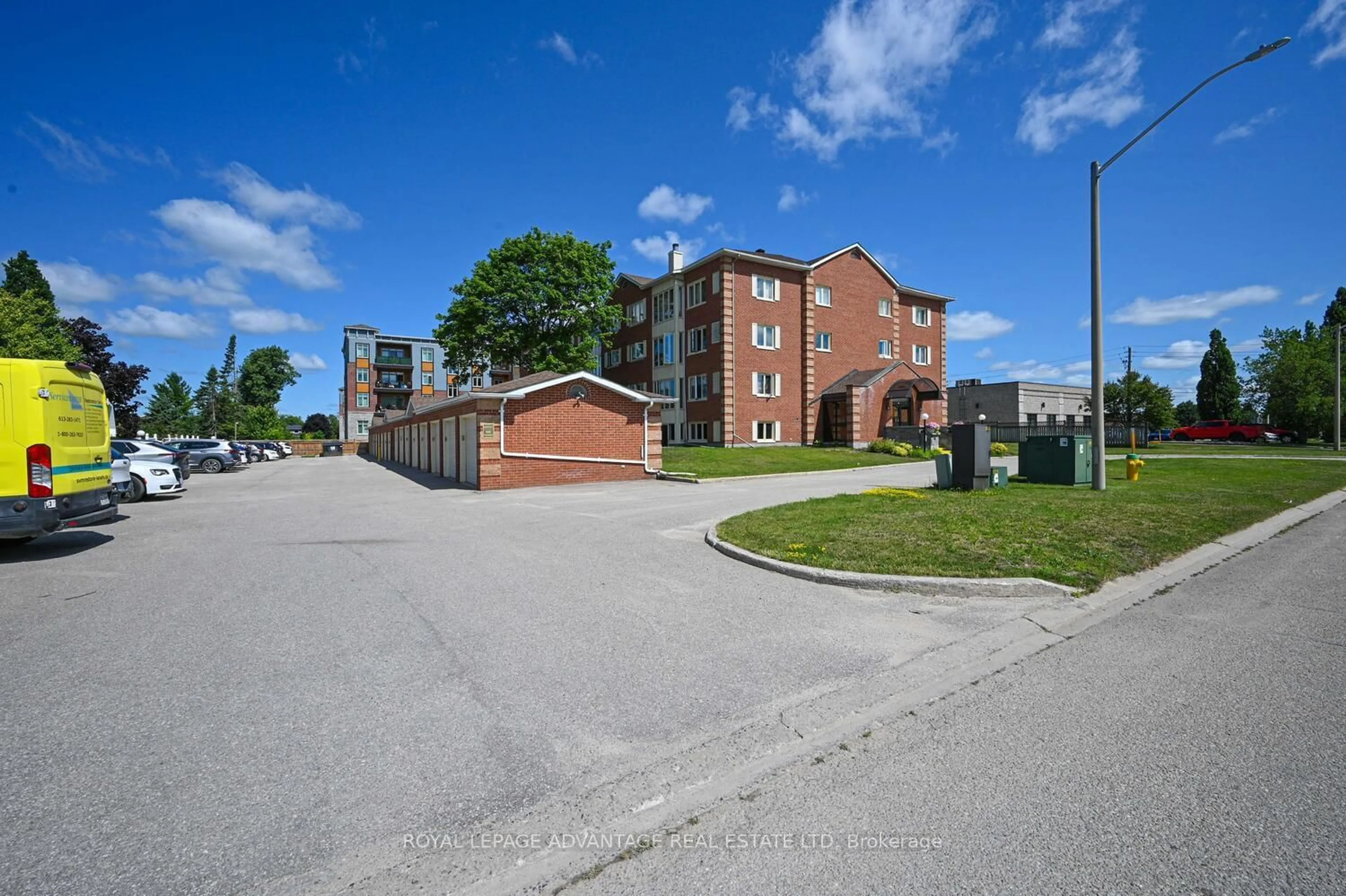 A pic from outside/outdoor area/front of a property/back of a property/a pic from drone, street for 10 ARMSTRONG Dr #401, Smiths Falls Ontario K7A 5H8