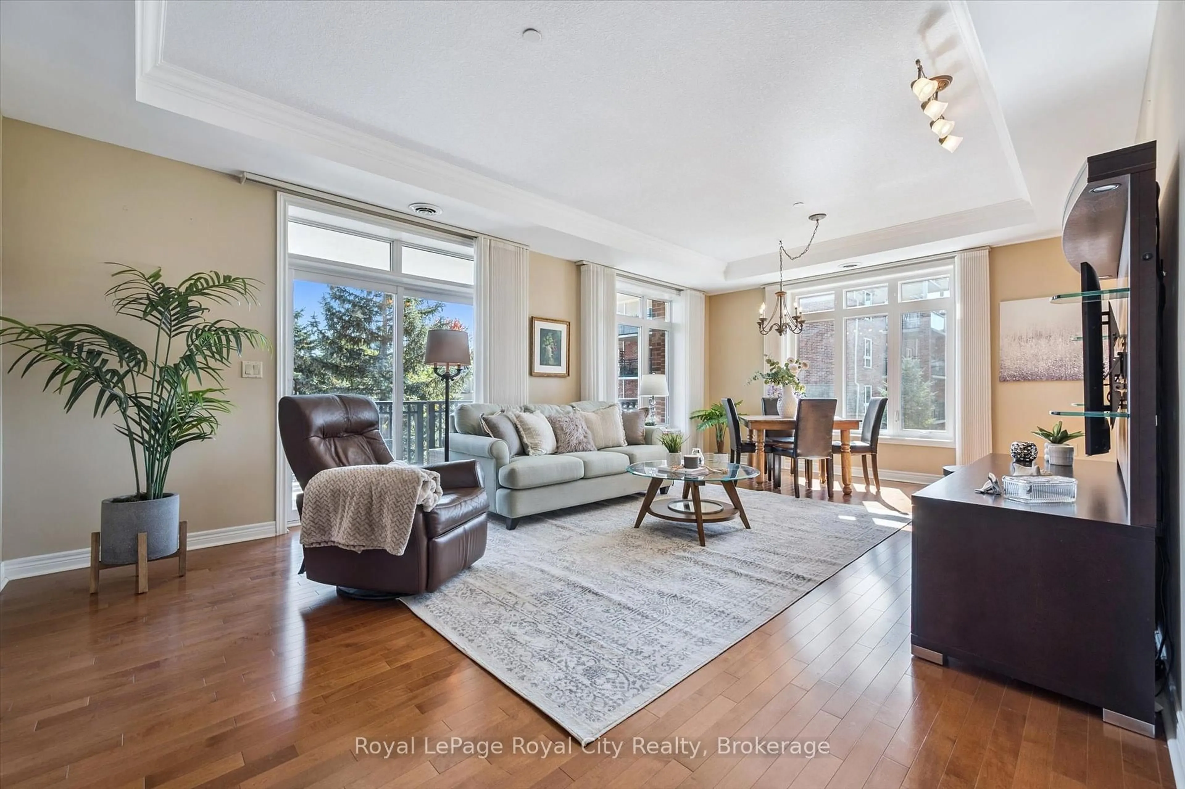 Living room with furniture, unknown for 71 Bayberry Dr #D205, Guelph Ontario N1G 5K9
