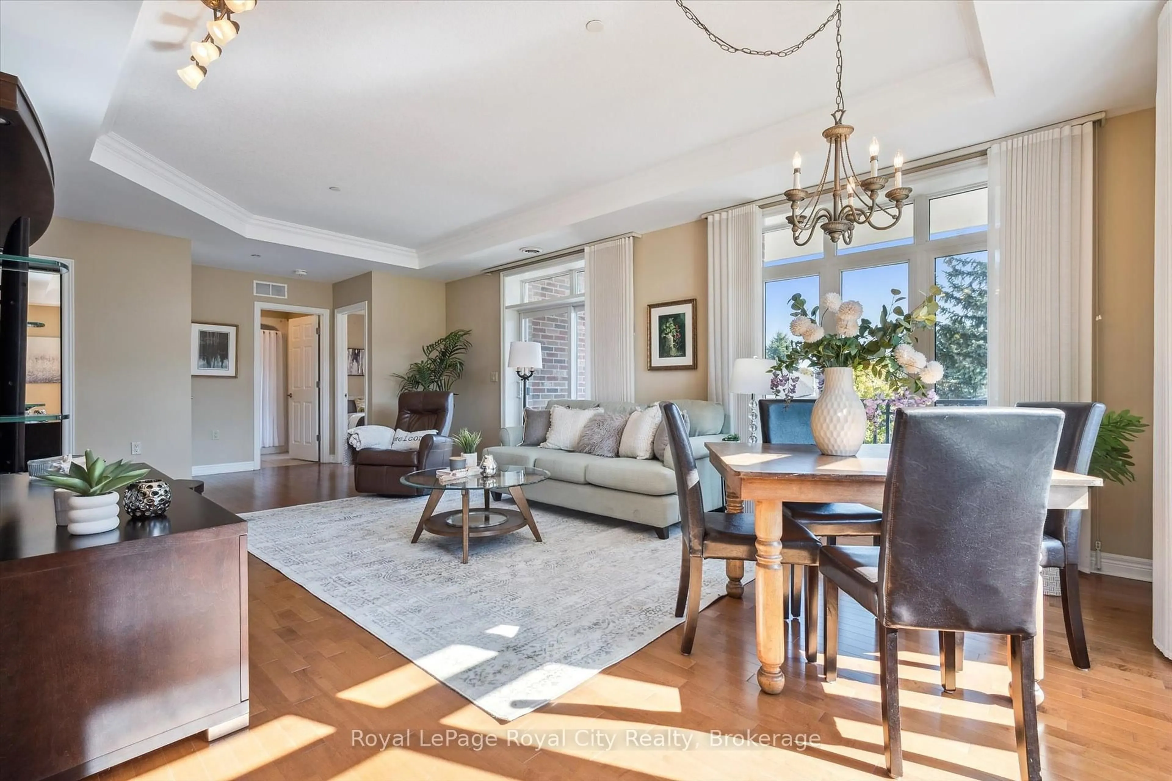 Living room with furniture, unknown for 71 Bayberry Dr #D205, Guelph Ontario N1G 5K9