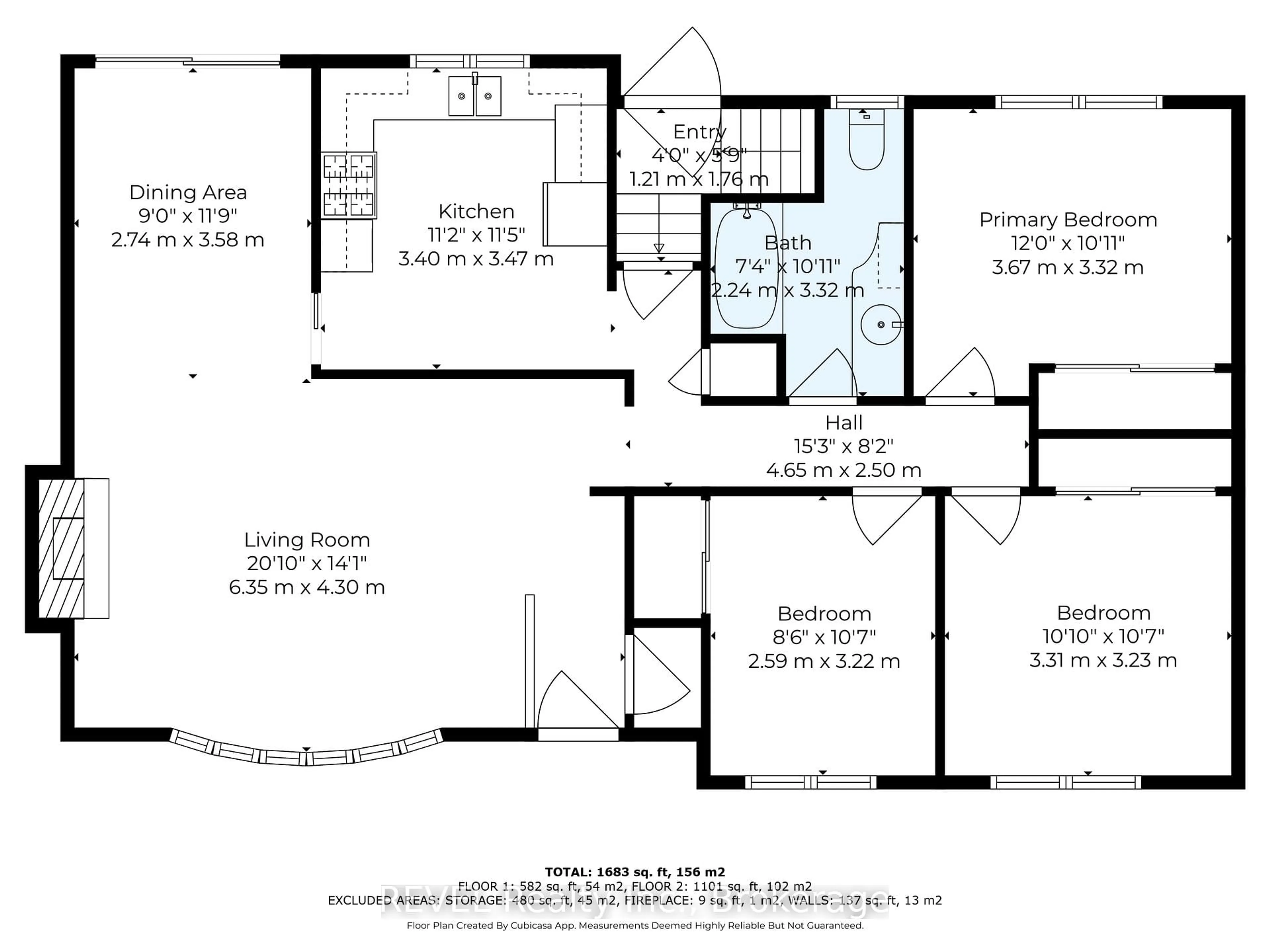 Floor plan for 5548 Hodgson Ave, Niagara Falls Ontario L2H 1N4