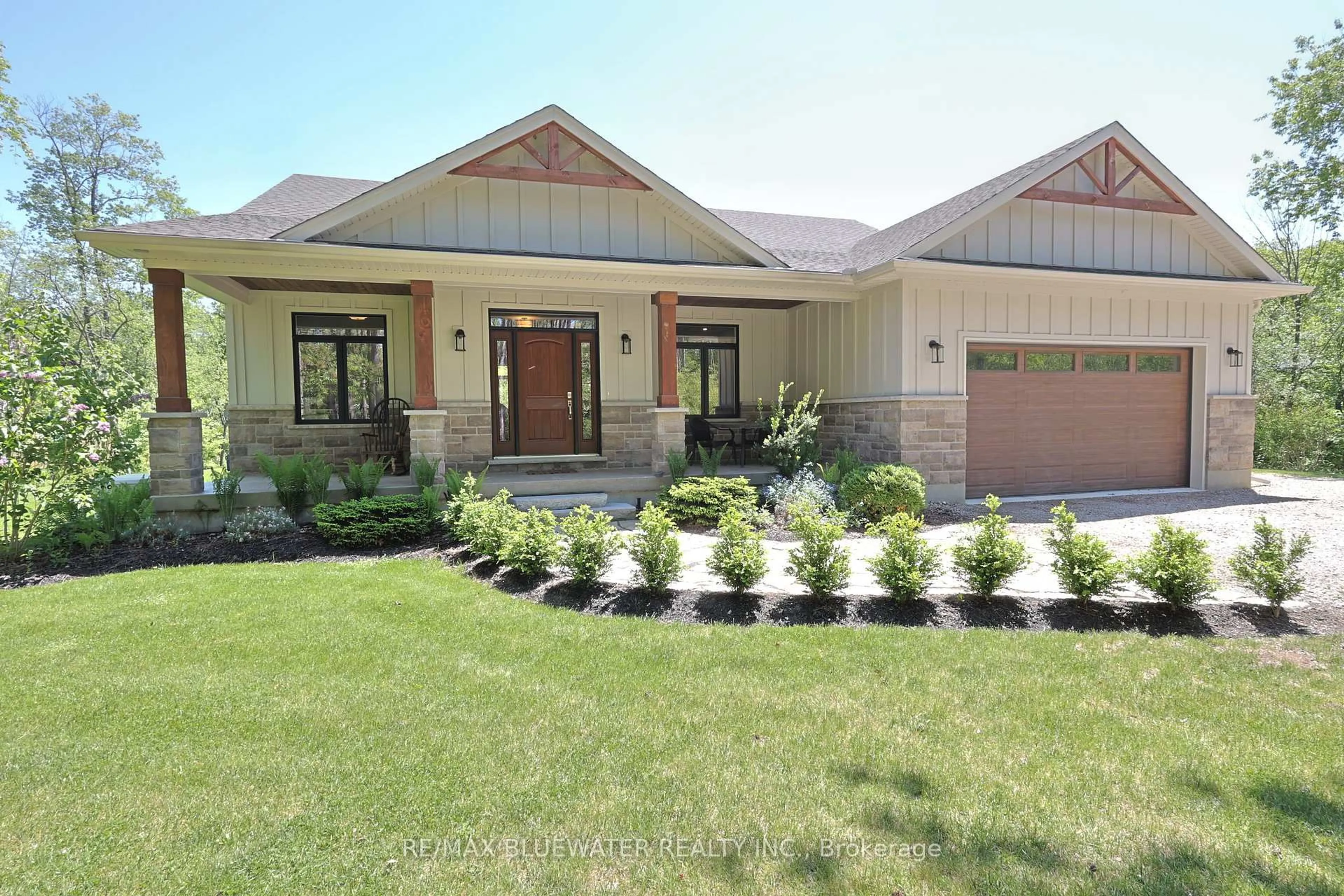Home with brick exterior material, street for 8437 Goosemarsh Line, Lambton Shores Ontario N0M 1T0