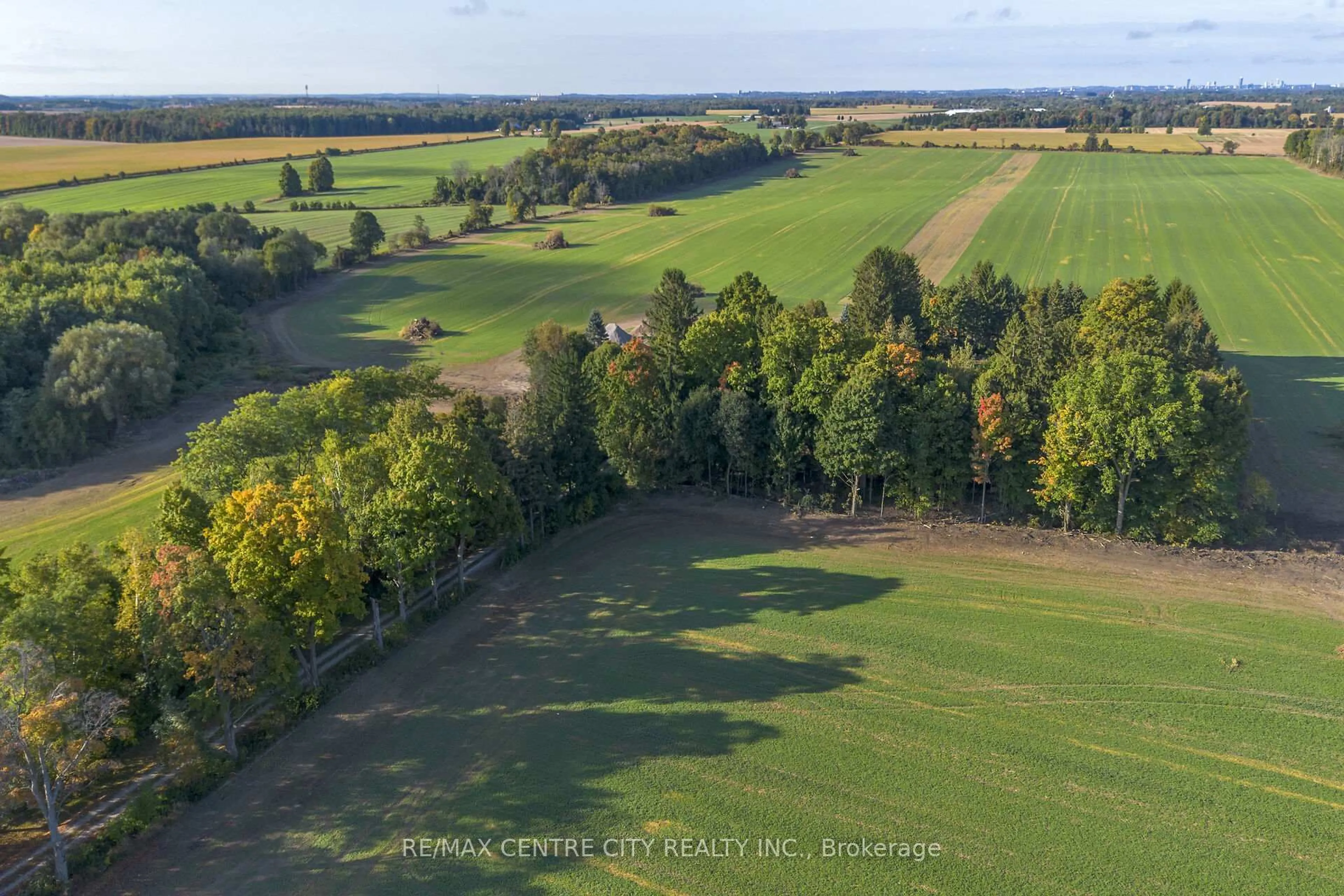 A pic from outside/outdoor area/front of a property/back of a property/a pic from drone, forest/trees view for 5512 Township Rd 3, Guelph/Eramosa Ontario N0B 2M0