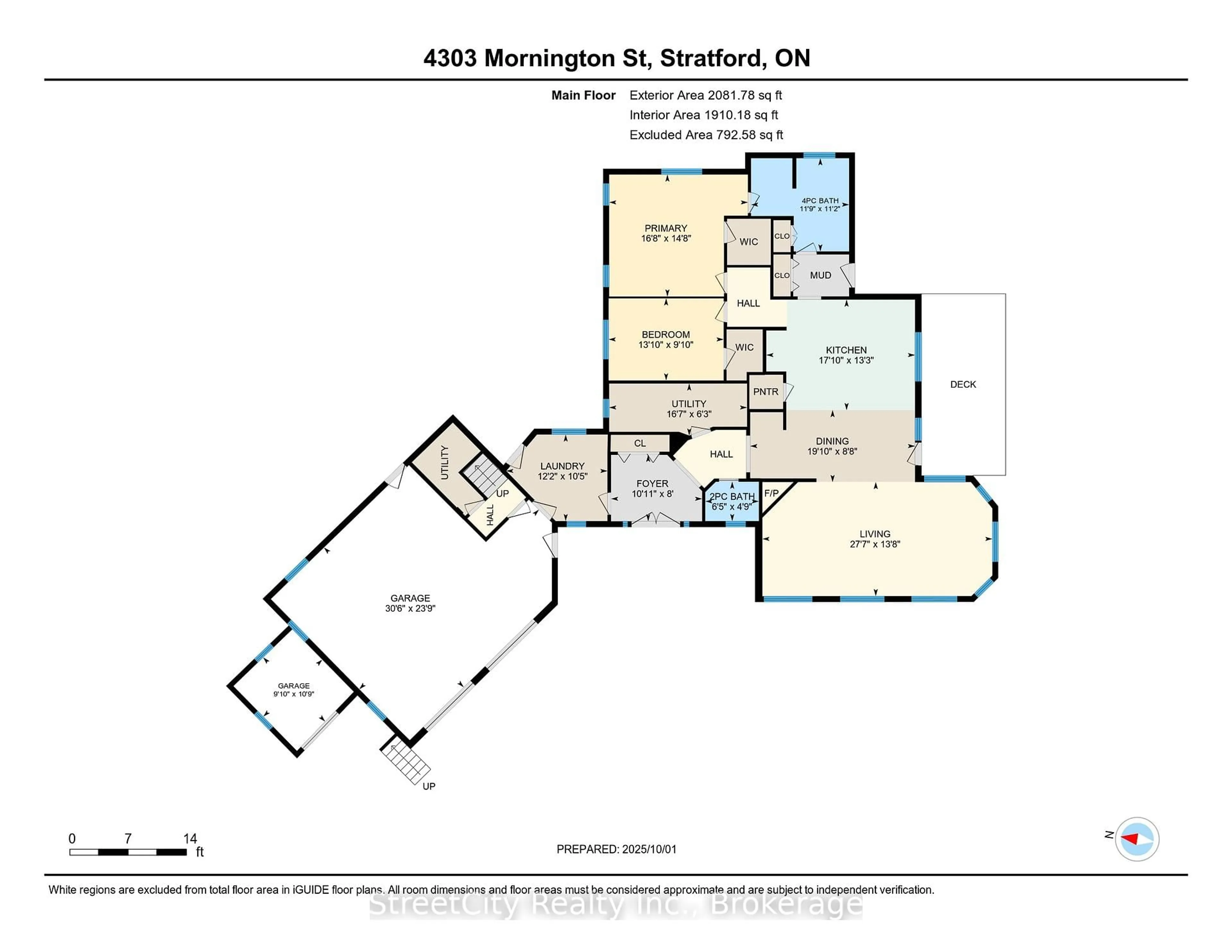 Floor plan for 4303 119 Highway, Perth East Ontario N5A 6S2