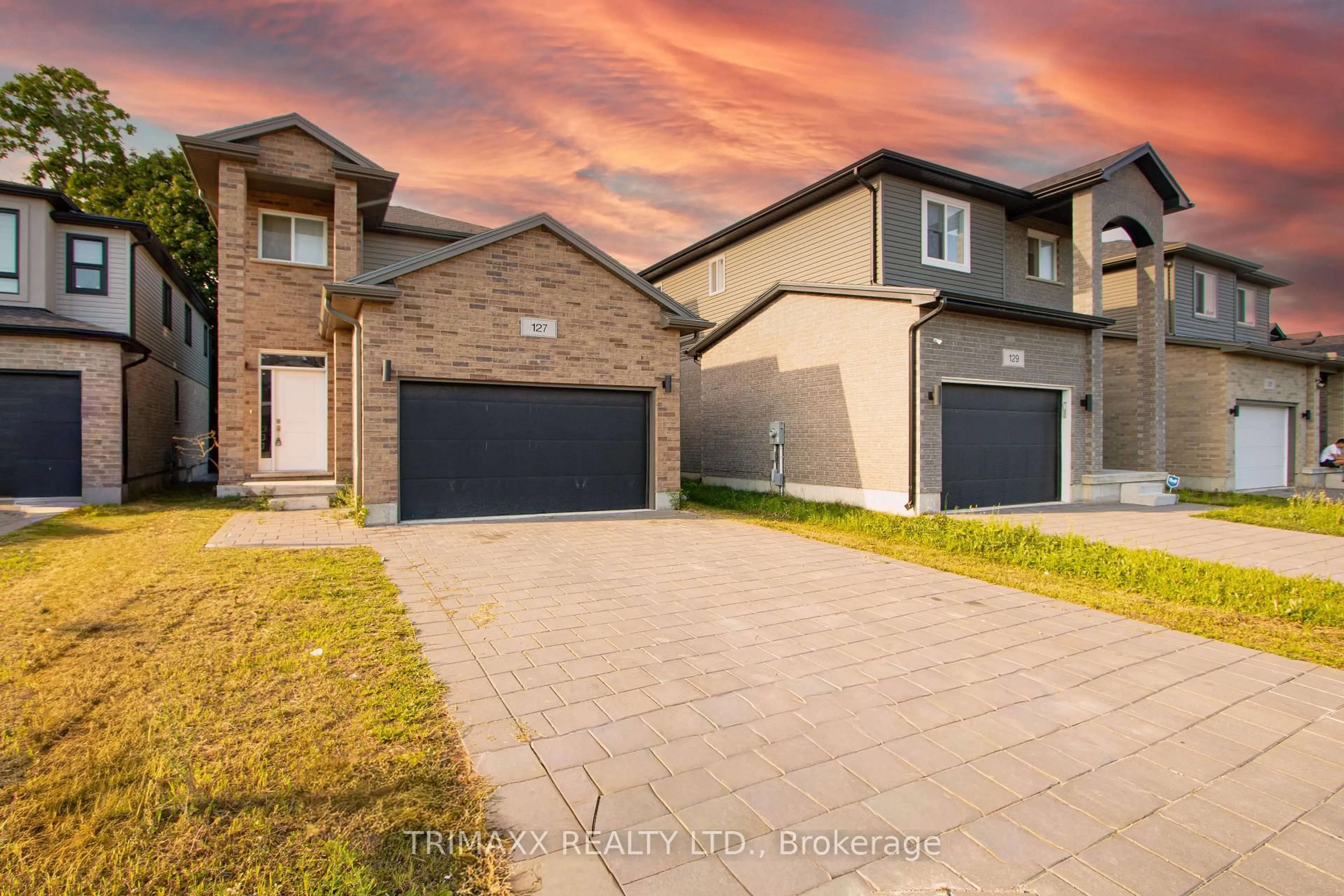 Home with brick exterior material, street for 127 Marconi Crt, London East Ontario N5V 0C9