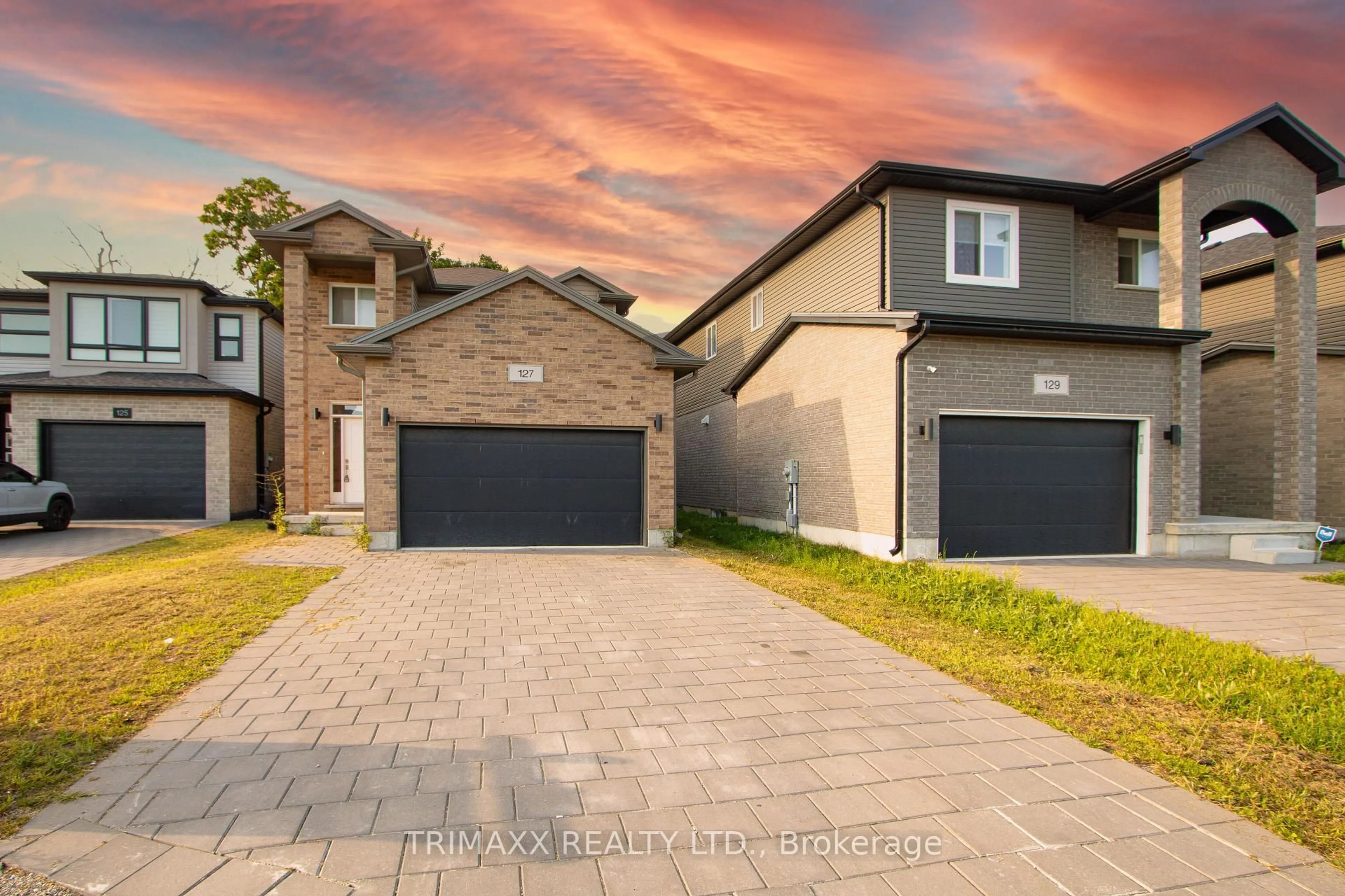 Home with brick exterior material, street for 127 Marconi Crt, London East Ontario N5V 0C9