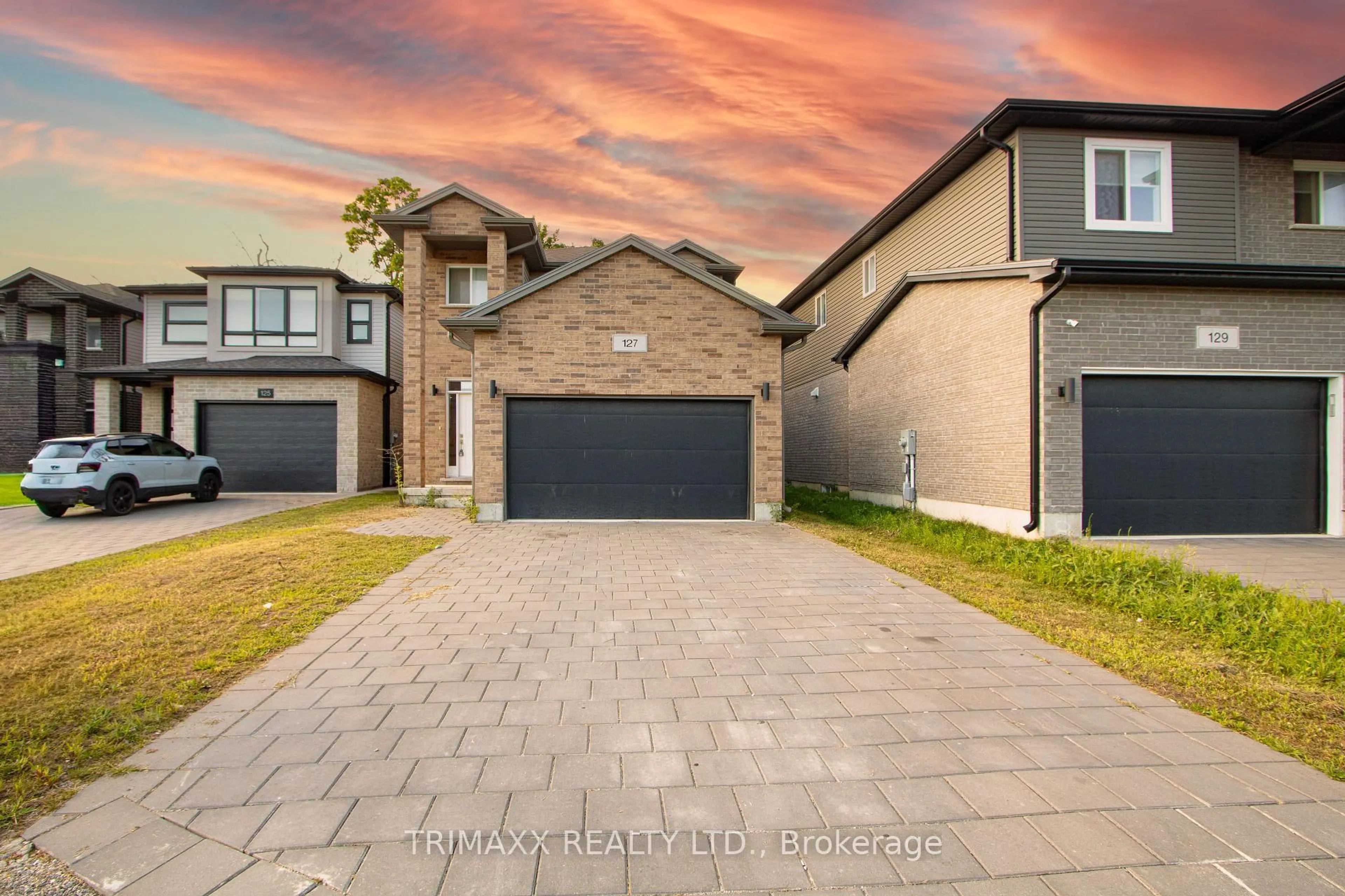 Home with brick exterior material, street for 127 Marconi Crt, London East Ontario N5V 0C9