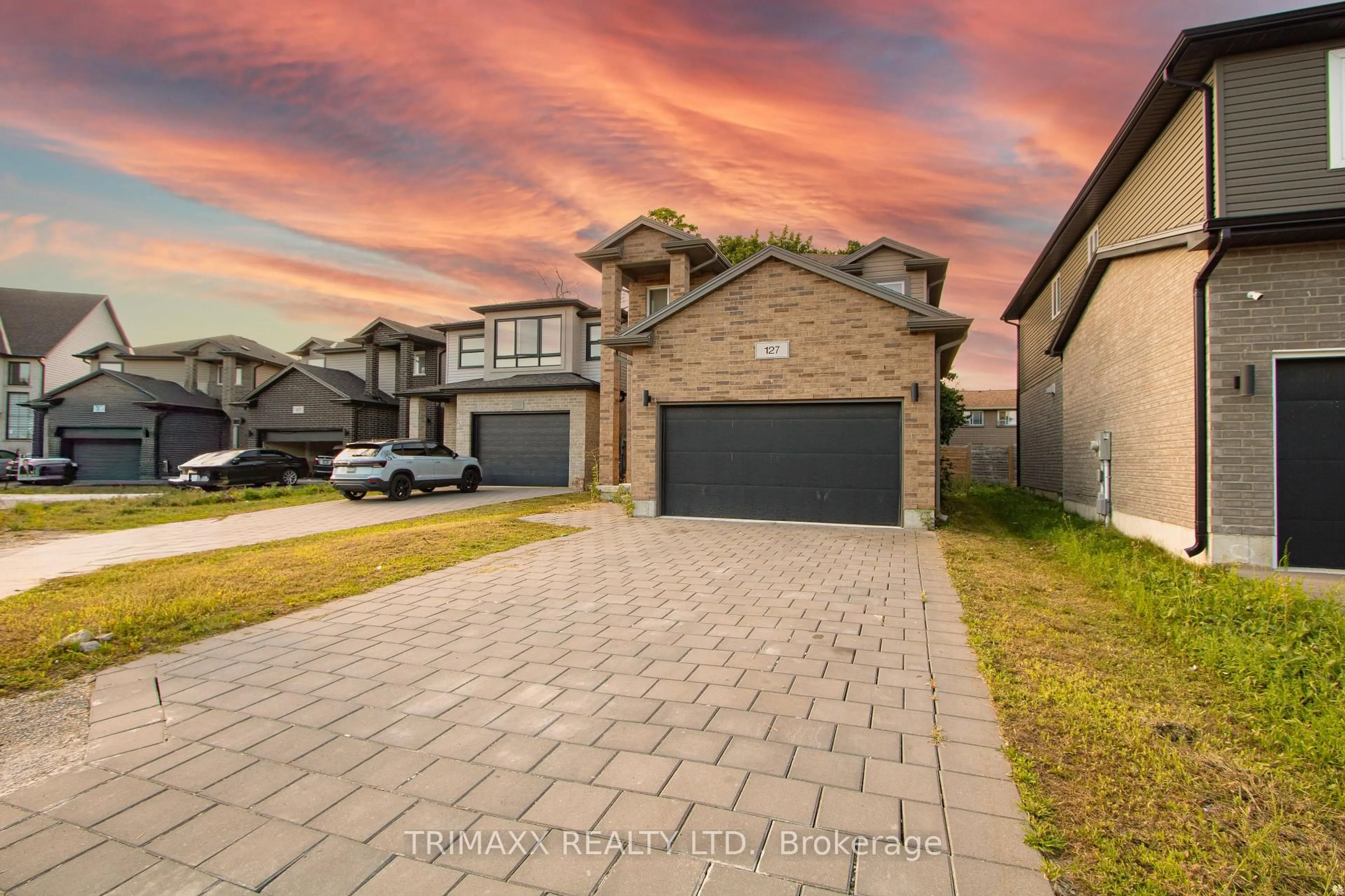 Home with brick exterior material, street for 127 Marconi Crt, London East Ontario N5V 0C9