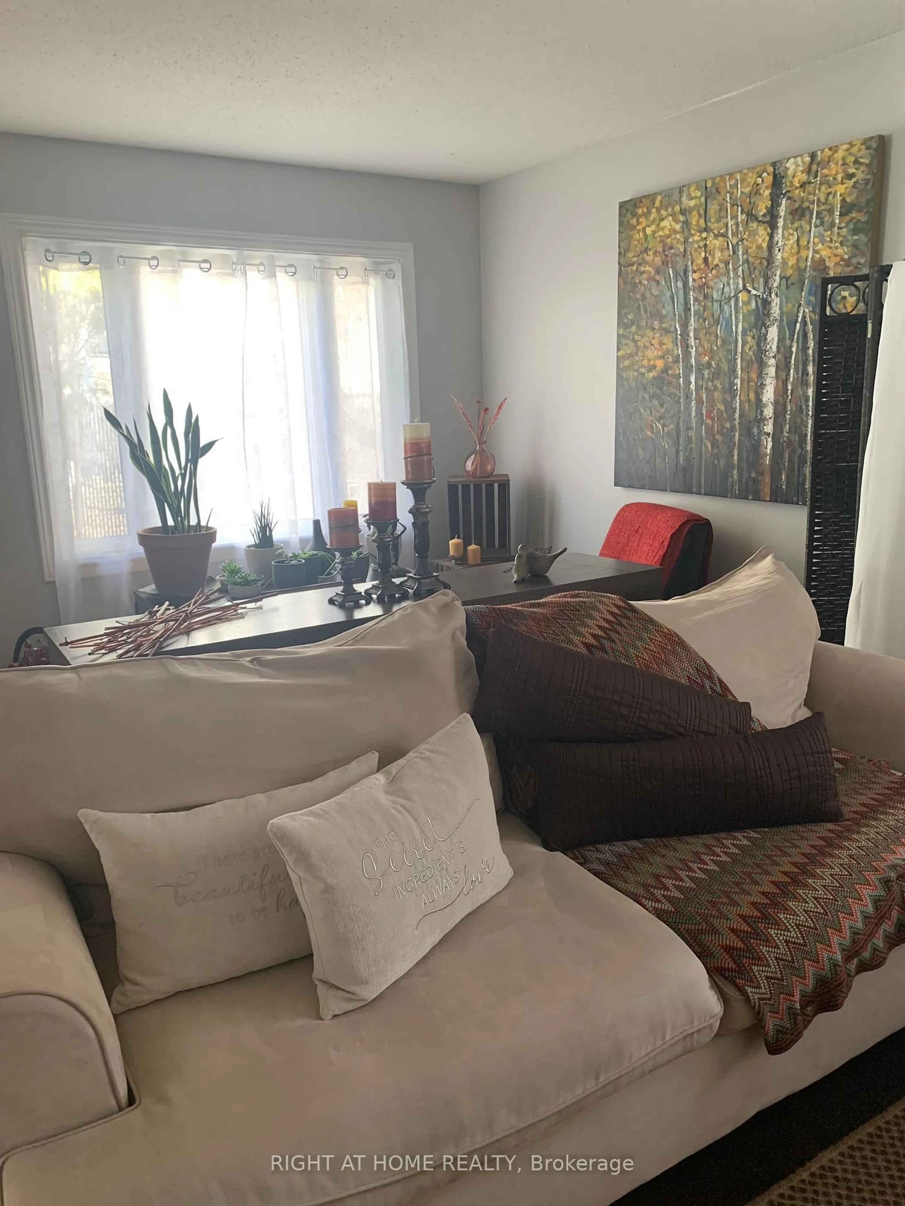 Living room with furniture, unknown for 1033 Cummings Ave #E, Ottawa Ontario K1J 9K6