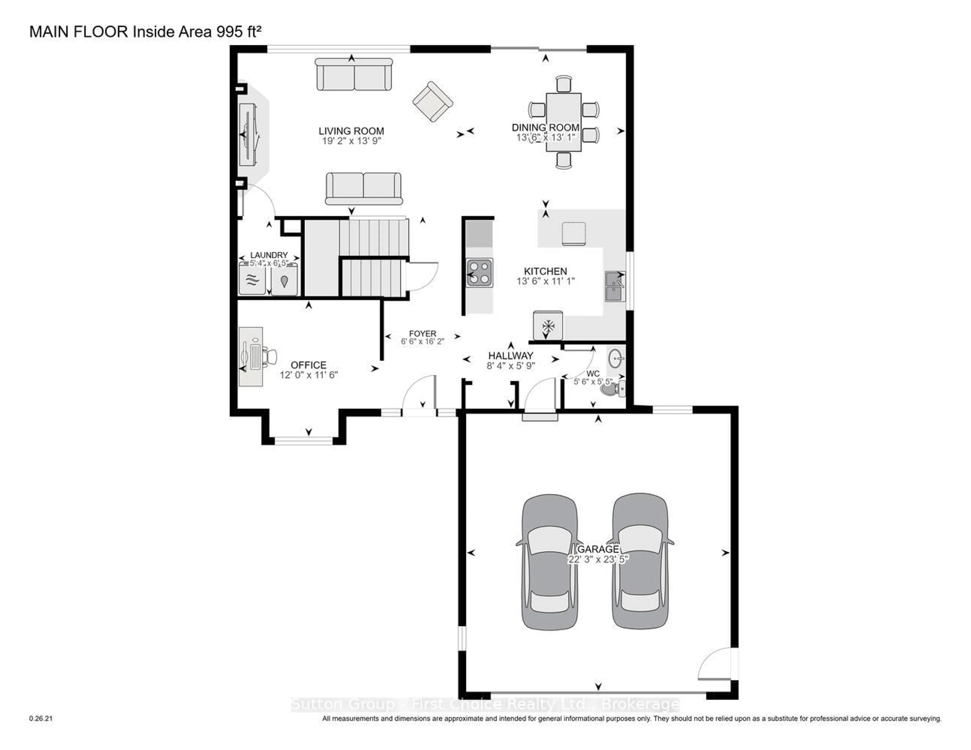 Floor plan for 177 Toronto St, West Perth Ontario N0K 1N0