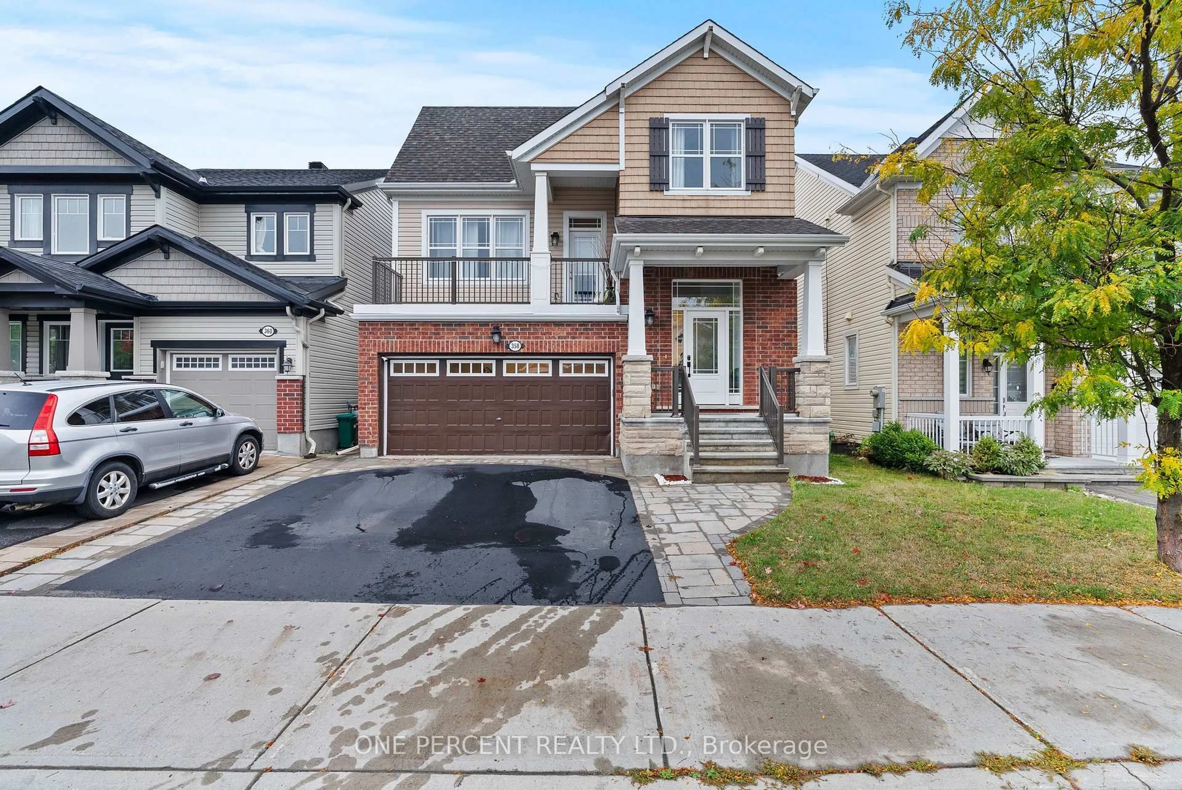 Home with brick exterior material, street for 358 Meadowbreeze Dr, Ottawa Ontario K2M 0K3