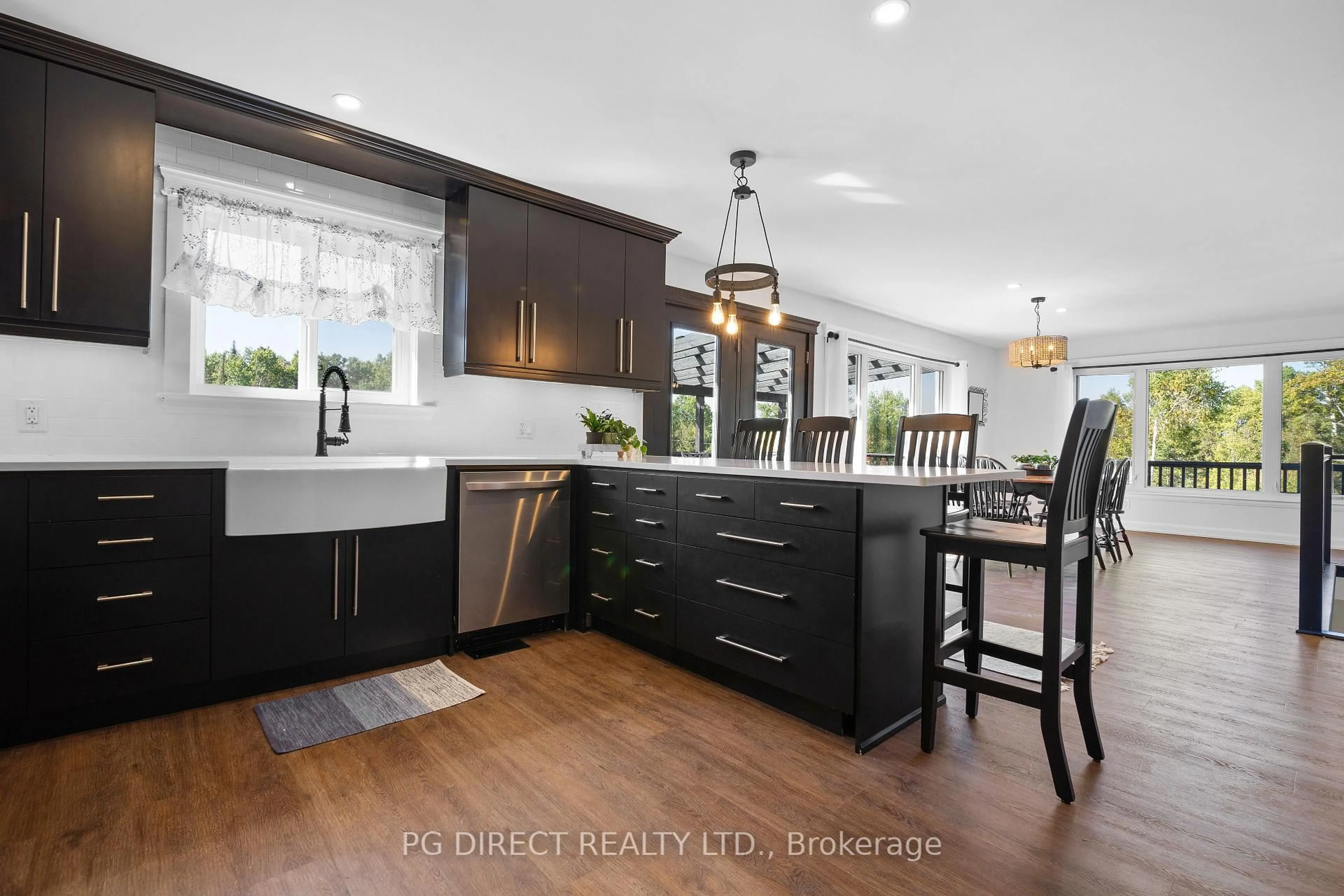 Open concept kitchen, unknown for 4205 ON 17 Highway, Papineau-Cameron Ontario P0H 1V0