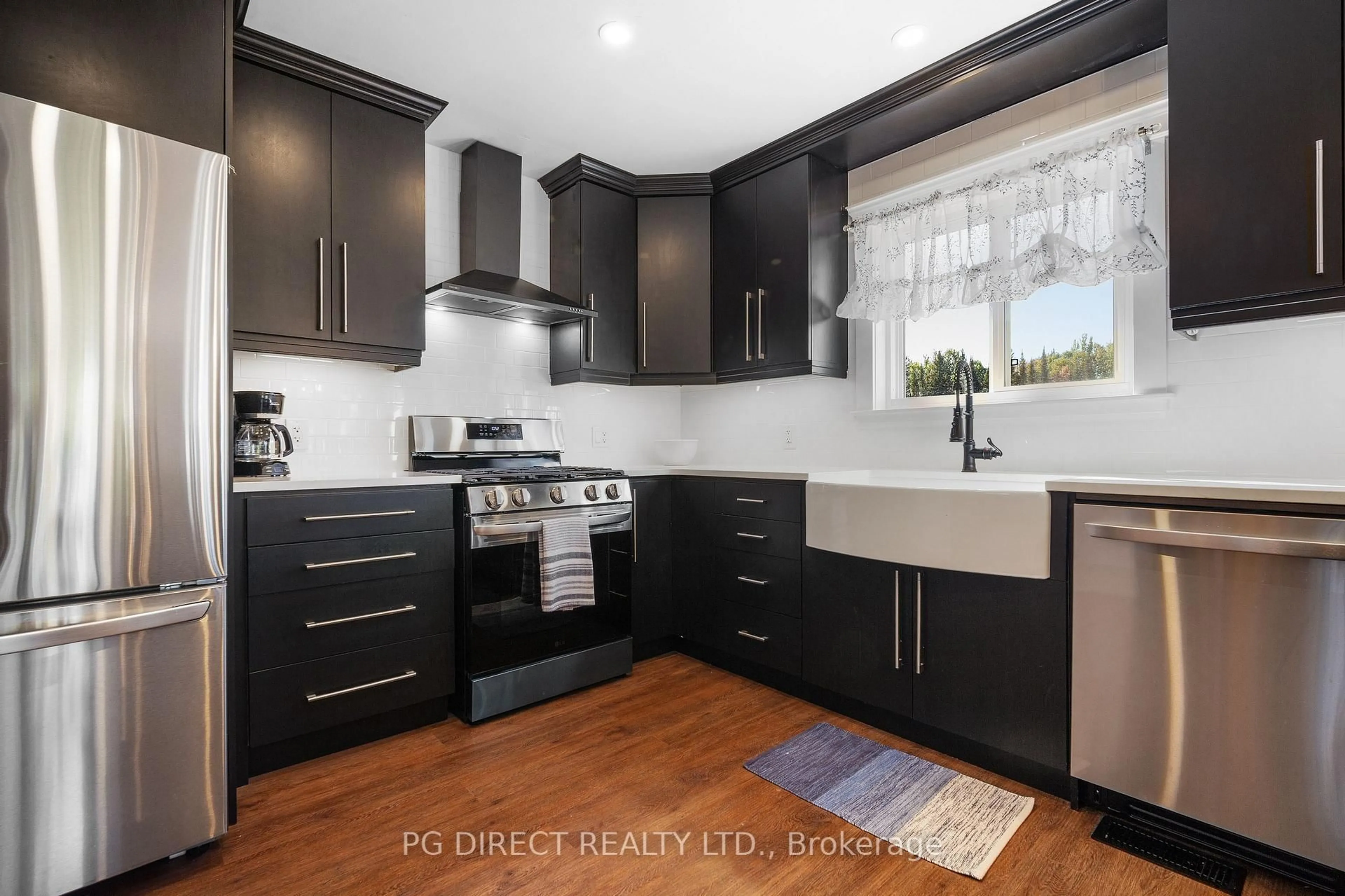Standard kitchen, wood/laminate floor for 4205 ON 17 Highway, Papineau-Cameron Ontario P0H 1V0