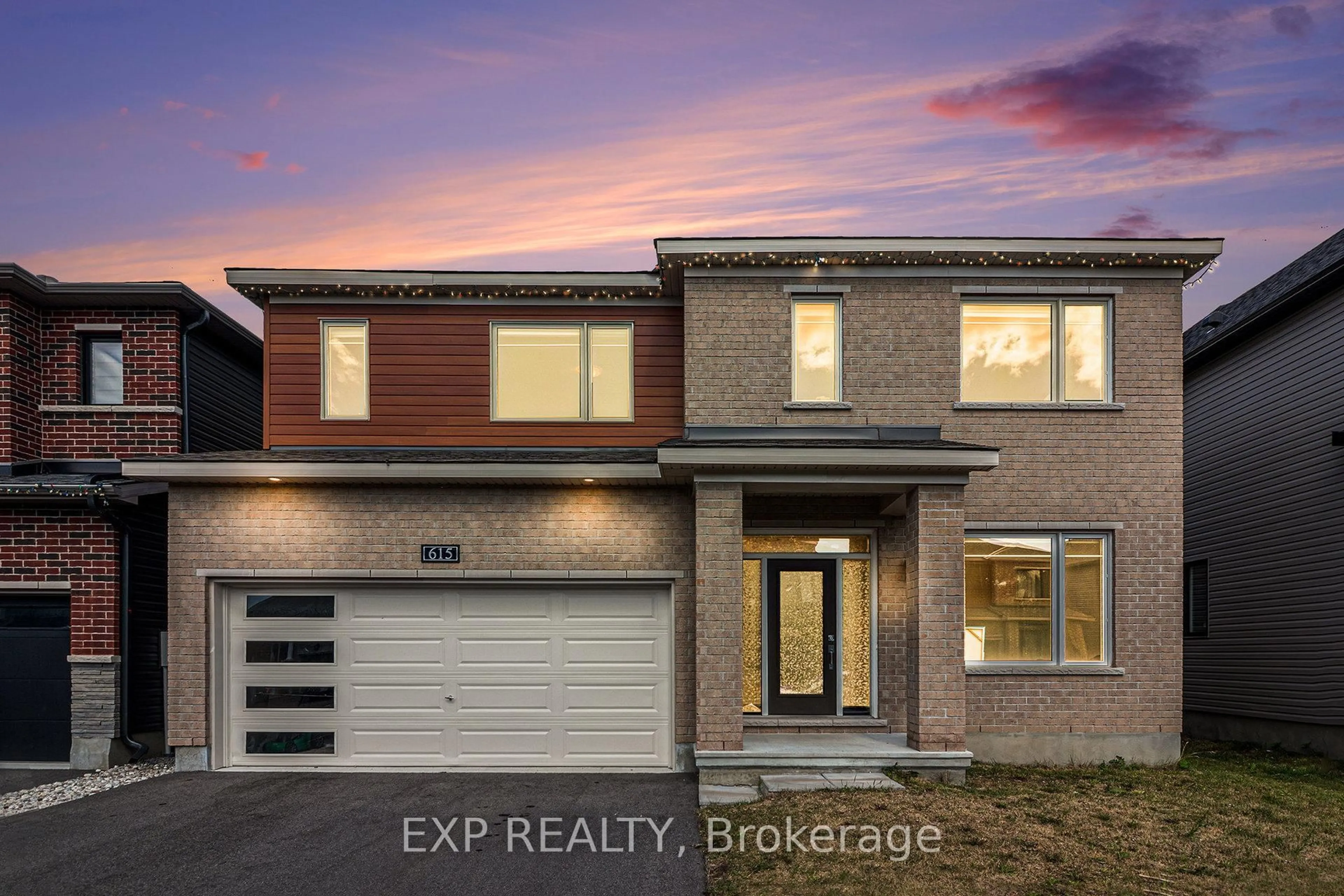 Home with brick exterior material, street for 615 IDYLLIC Terr, Ottawa Ontario K4A 5N9