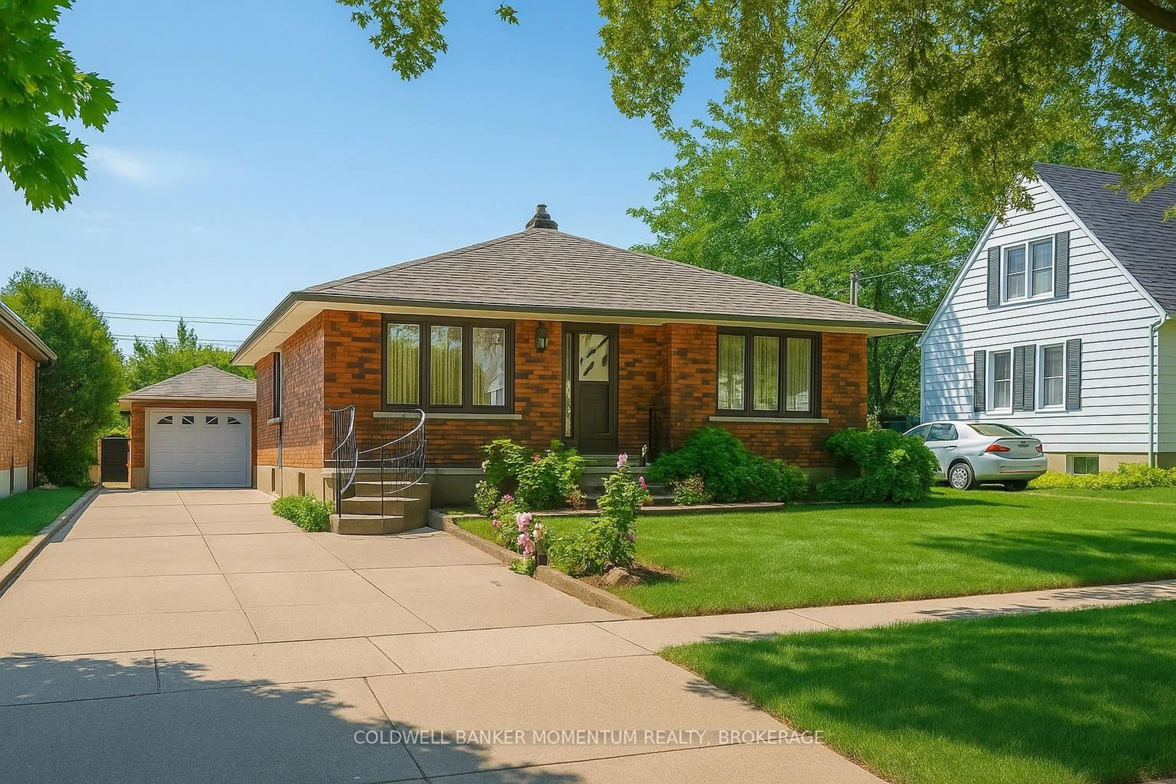 Home with brick exterior material, street for 9 McDonald Ave, Thorold Ontario L2V 3E3