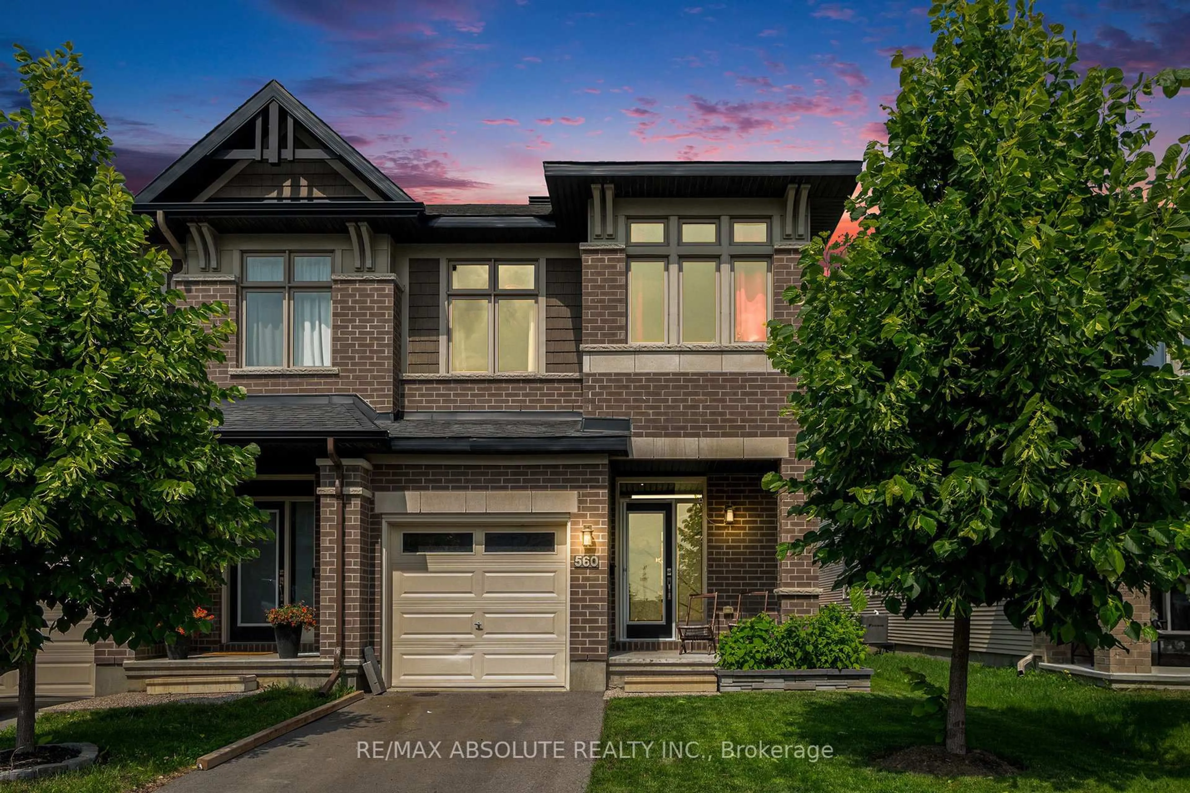 Home with brick exterior material, street for 560 Triangle St, Ottawa Ontario K2V 0M5