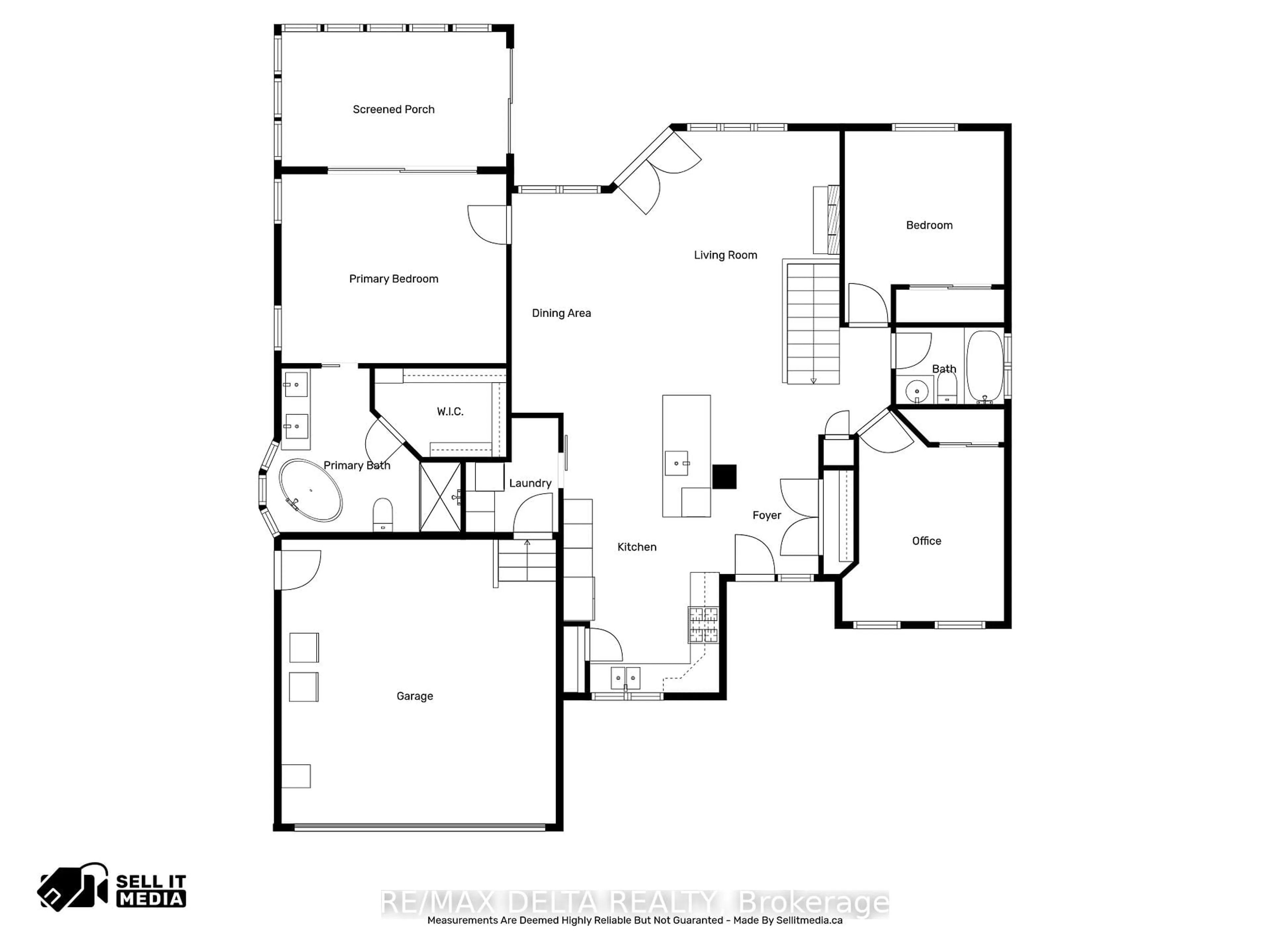 Floor plan for 71 Davidson St, Champlain Ontario K0B 1K0
