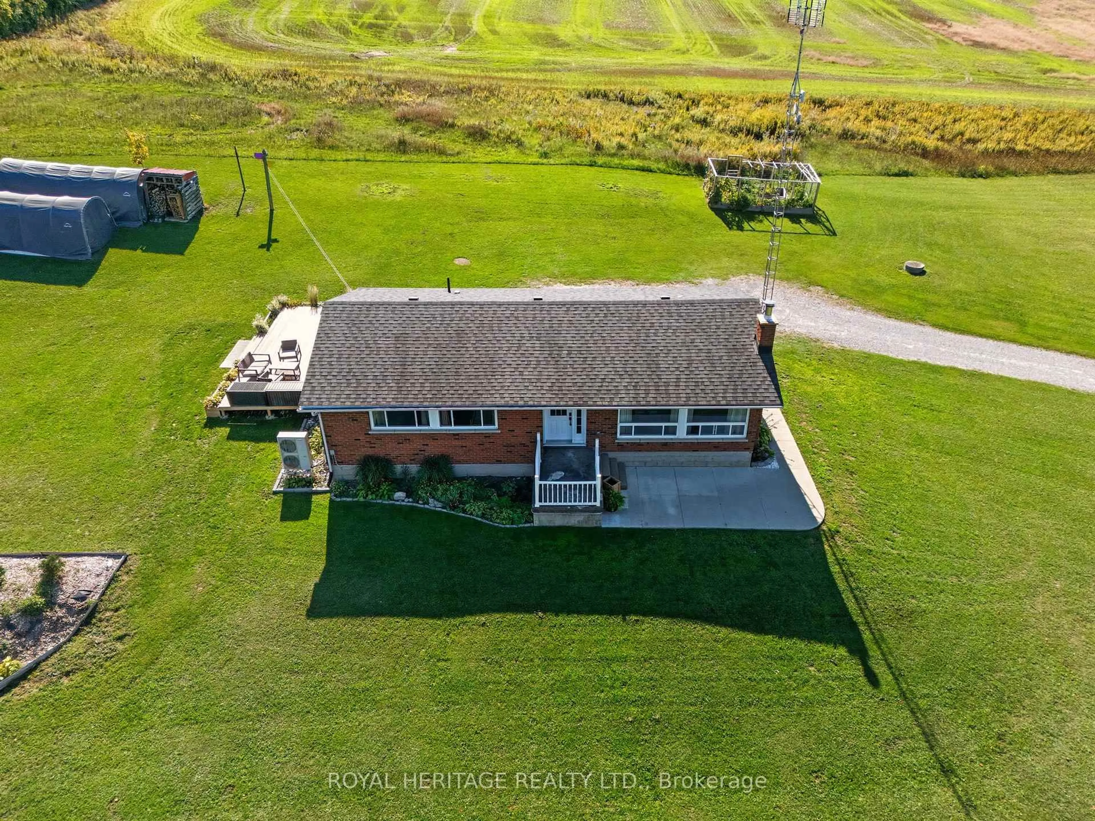 A pic from outside/outdoor area/front of a property/back of a property/a pic from drone, unknown for 2715 Shelter Valley Rd, Alnwick/Haldimand Ontario K0K 2G0