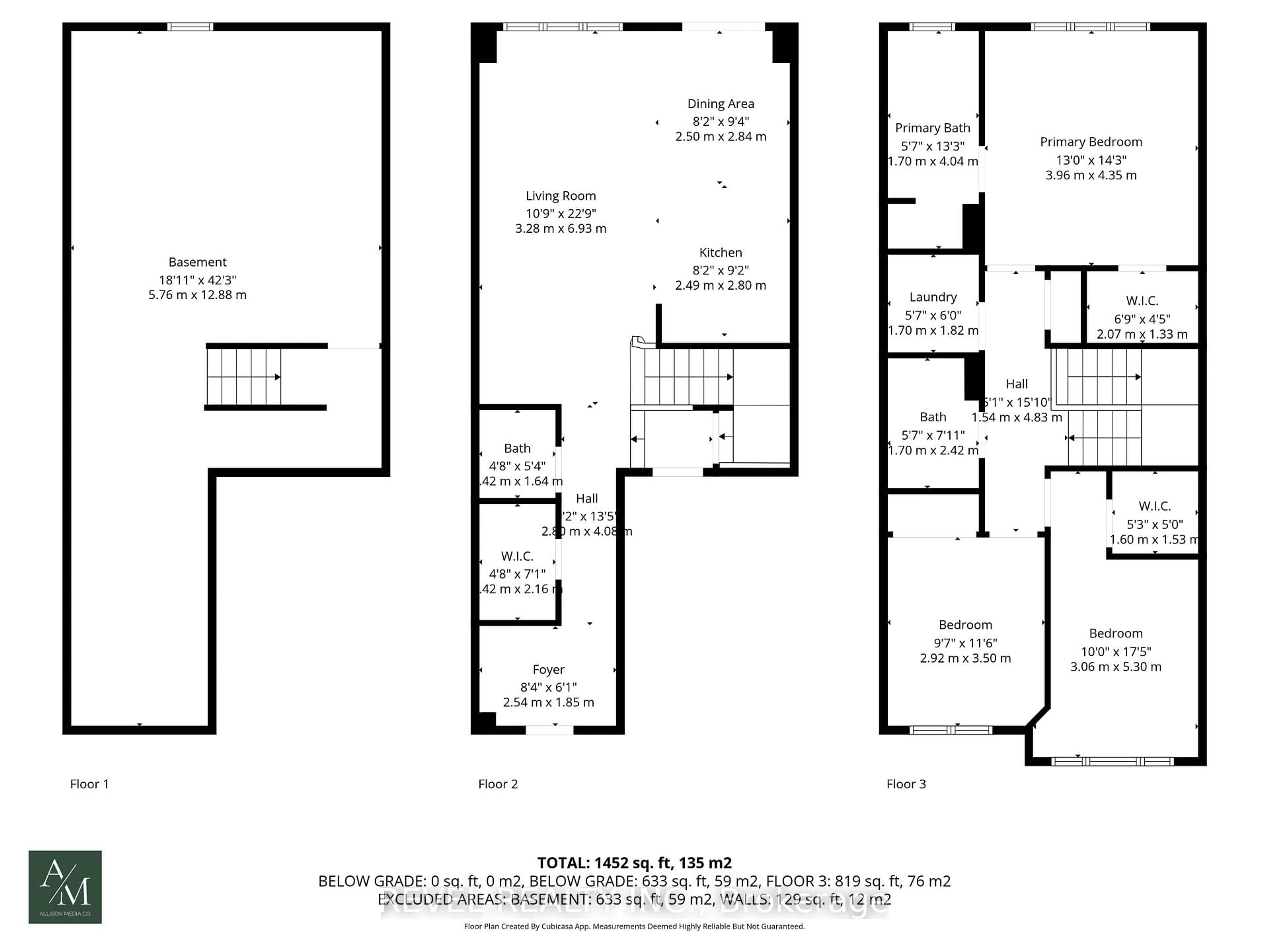 Floor plan for 8273 Tulip Tree Dr #30, Niagara Falls Ontario L2H 3S8